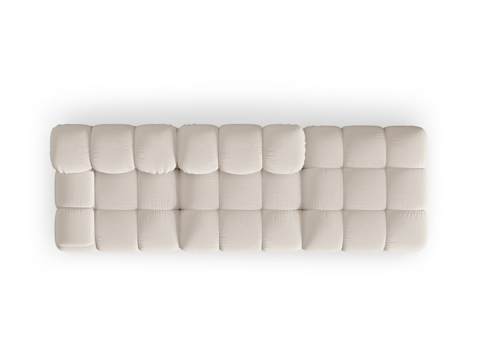 Bellis Modulares Sofa rechts 4 Sitzer 94cm in Light Beige präsentiert im Onlineshop von KAQTU Design AG. L-Sofa rechts ist von Micadoni