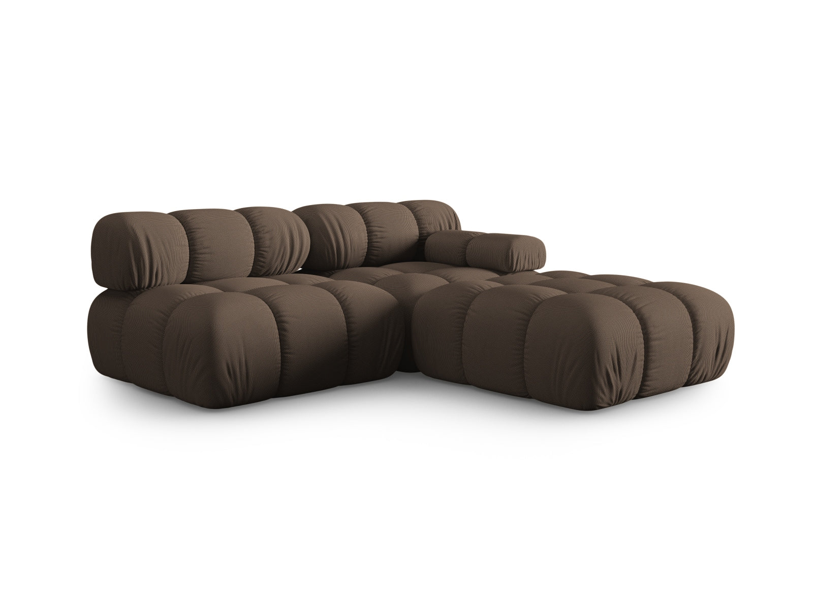Bellis Modulares Sofa rechts 4 Sitzer 94cm in Brown präsentiert im Onlineshop von KAQTU Design AG. L-Sofa rechts ist von Micadoni