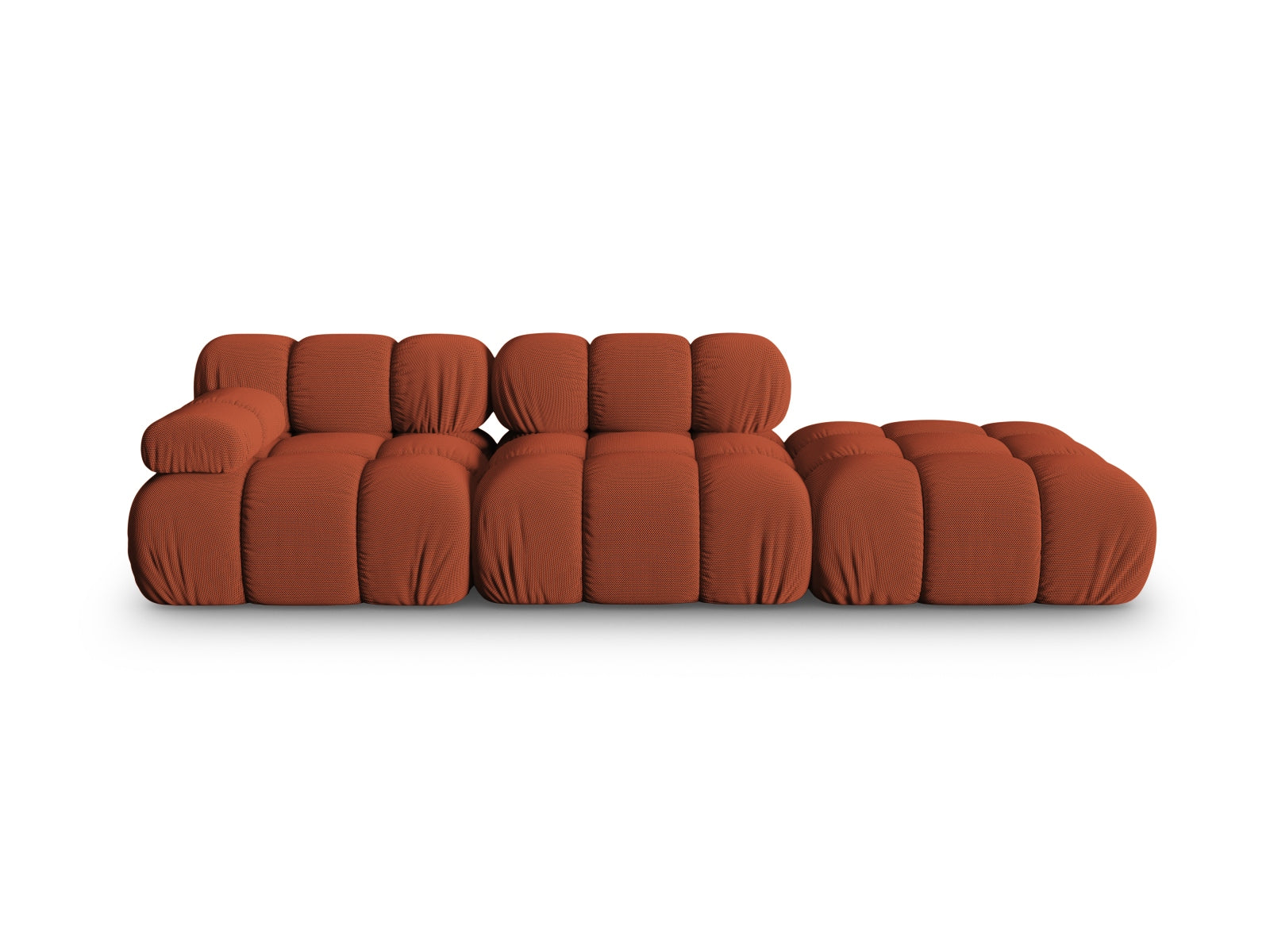 Bellis Modulares Sofa rechts 4 Sitzer 94cm in Brick-Sonic präsentiert im Onlineshop von KAQTU Design AG. L-Sofa rechts ist von Micadoni