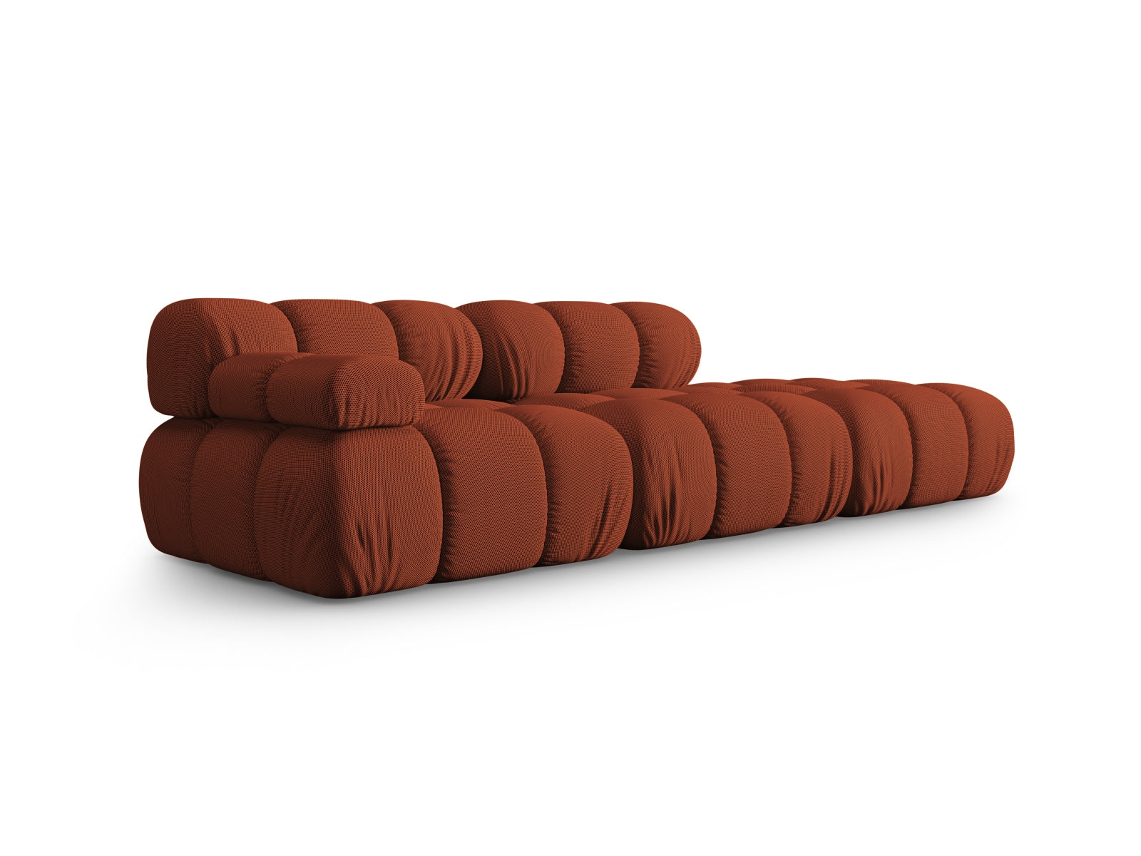 Elegantes Bellis modulares Sofa in Brick-Sonic, 4-Sitzer, 94 cm, ideal für stilvolle Wohnräume, erhältlich bei KAQTU Design AG.