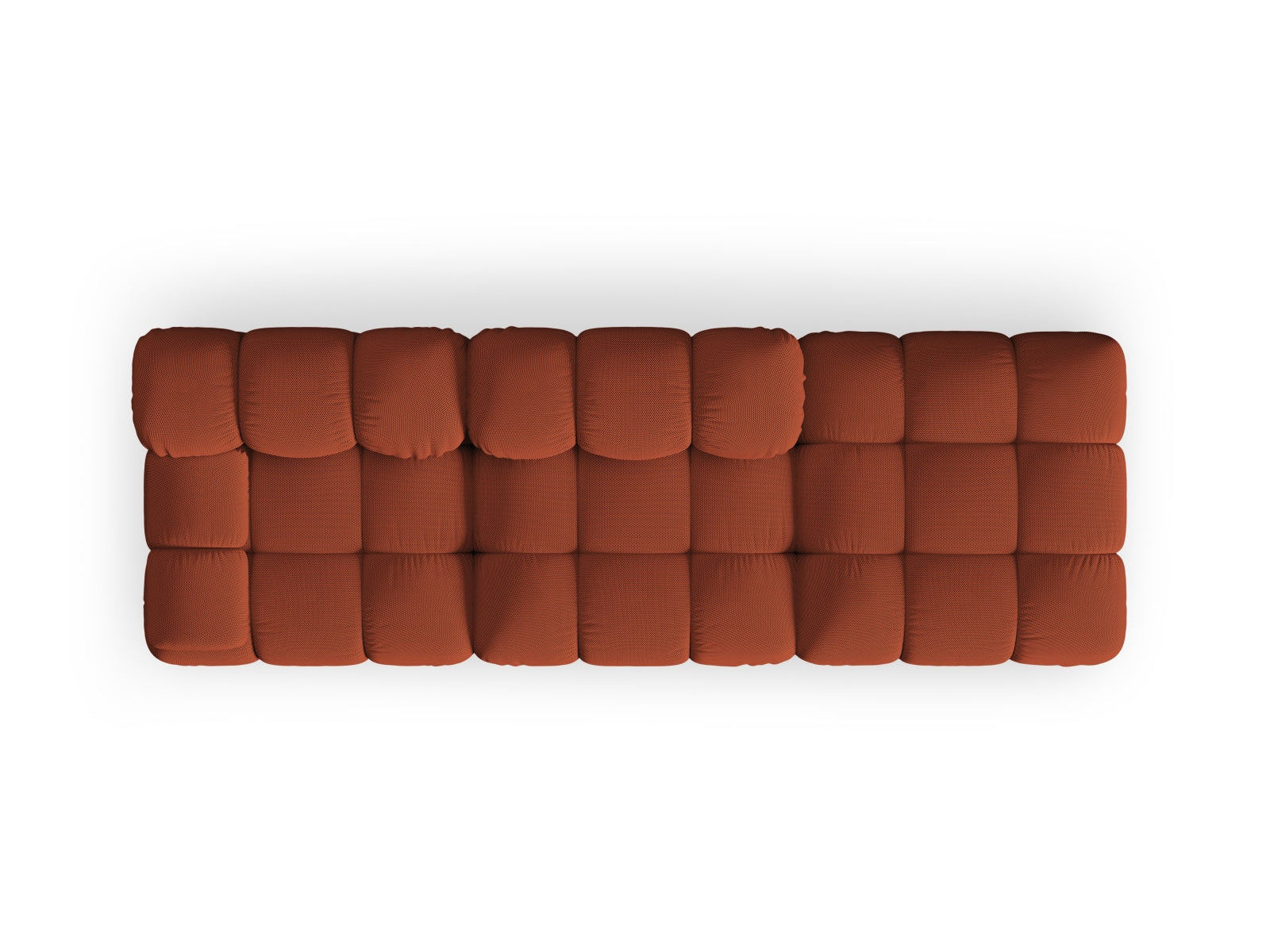 Modulares Bellis Sofa in Brick-Sonic, 4-Sitzer, 94 cm, perfekt für moderne Wohnkonzepte, erhältlich bei Micadoni.