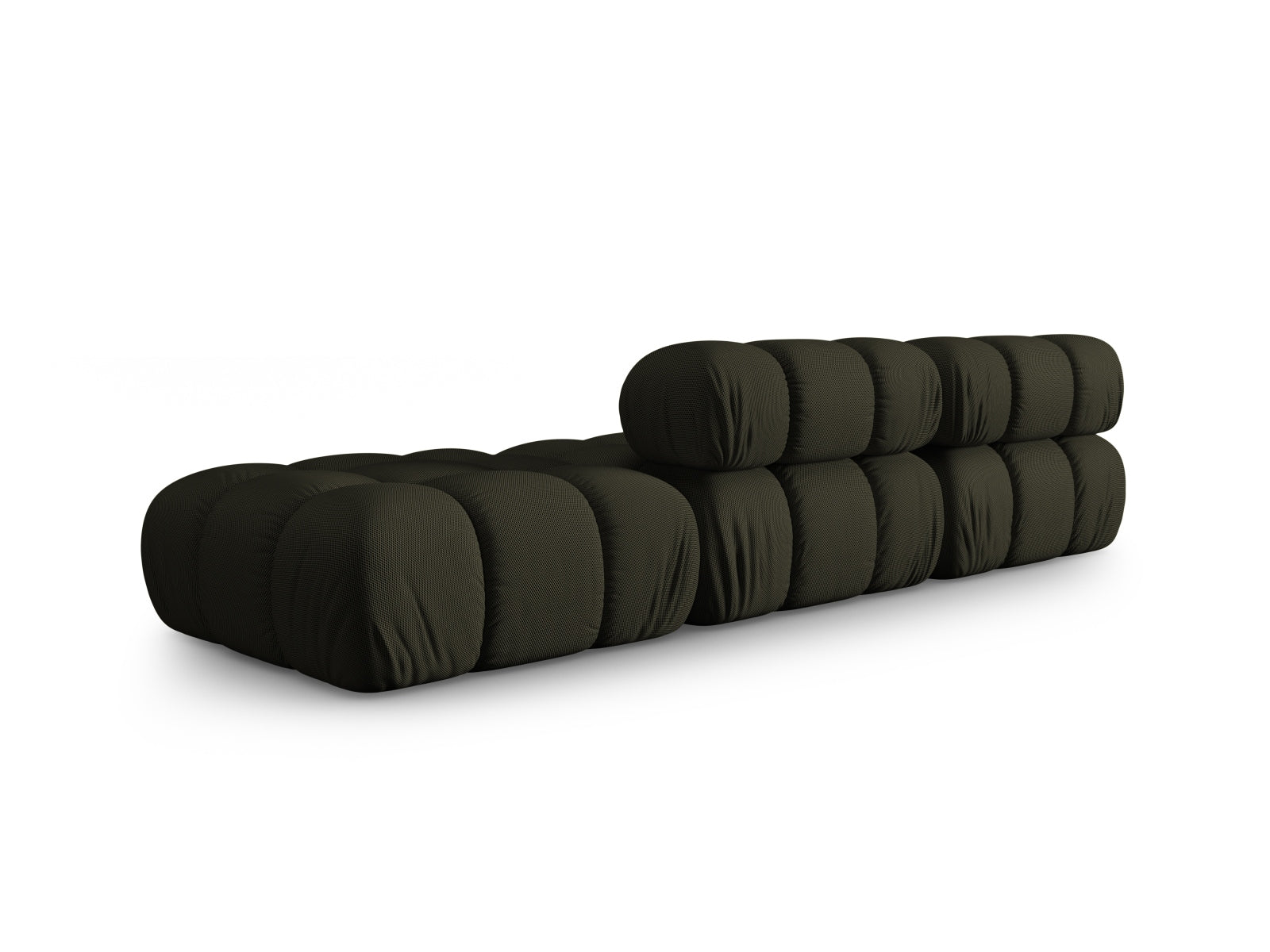 Elegantes Bellis L-Sofa in Amazon Green-Sonic, 4-Sitzer, 94cm, ideal für stilvolle Wohnräume, erhältlich bei Micadoni.
