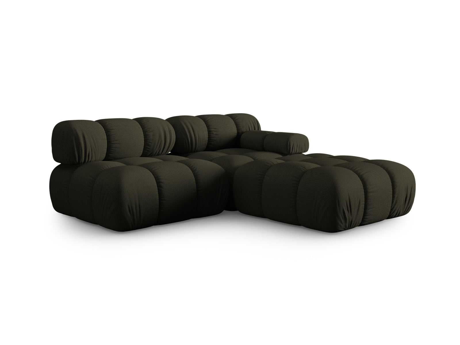 Bellis Modulares Sofa rechts 4 Sitzer 94cm in Amazon Green präsentiert im Onlineshop von KAQTU Design AG. L-Sofa rechts ist von Micadoni