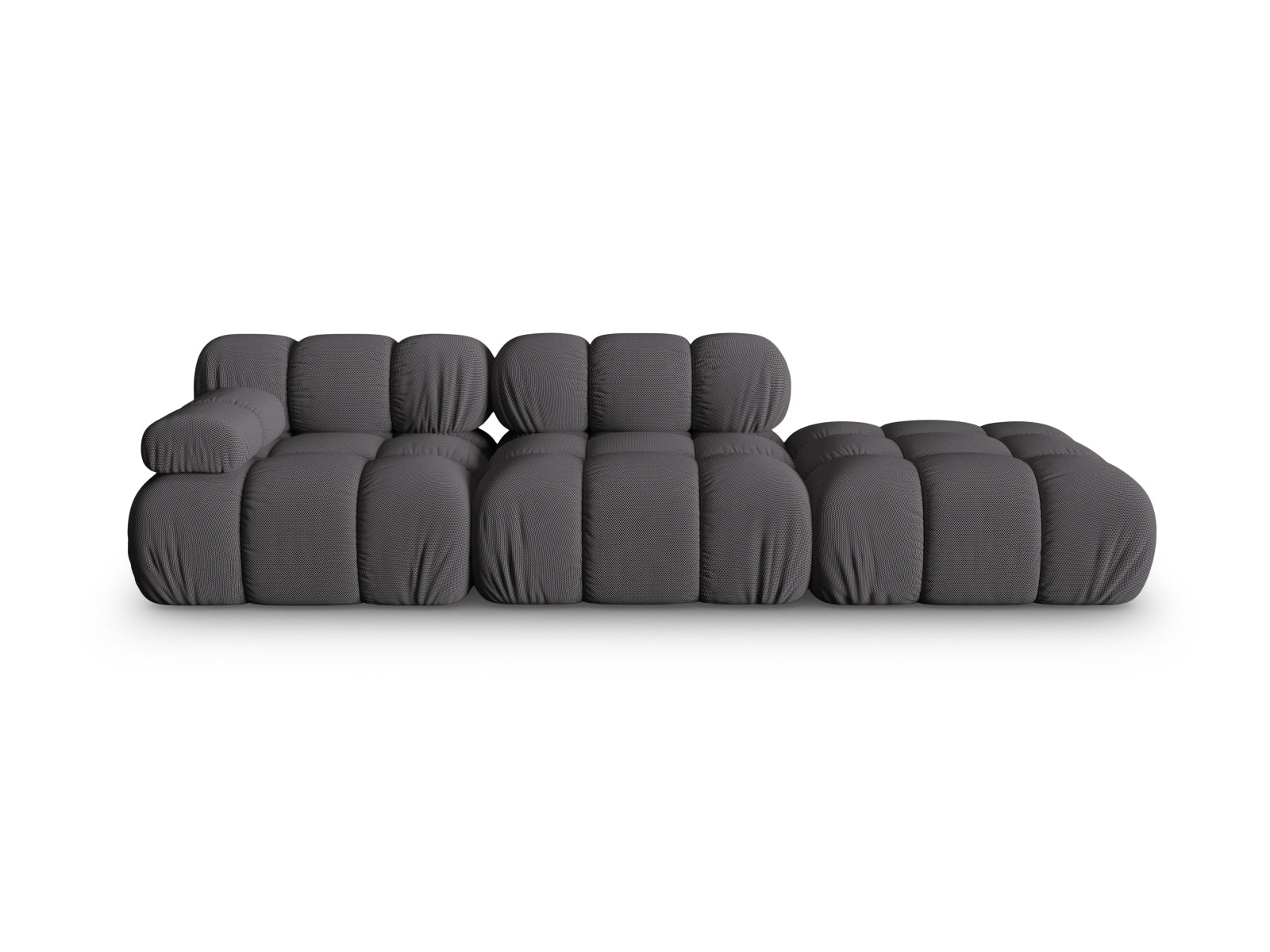 Bellis Modulares Sofa rechts 4 Sitzer 94cm in Espresso präsentiert im Onlineshop von KAQTU Design AG. L-Sofa rechts ist von Micadoni
