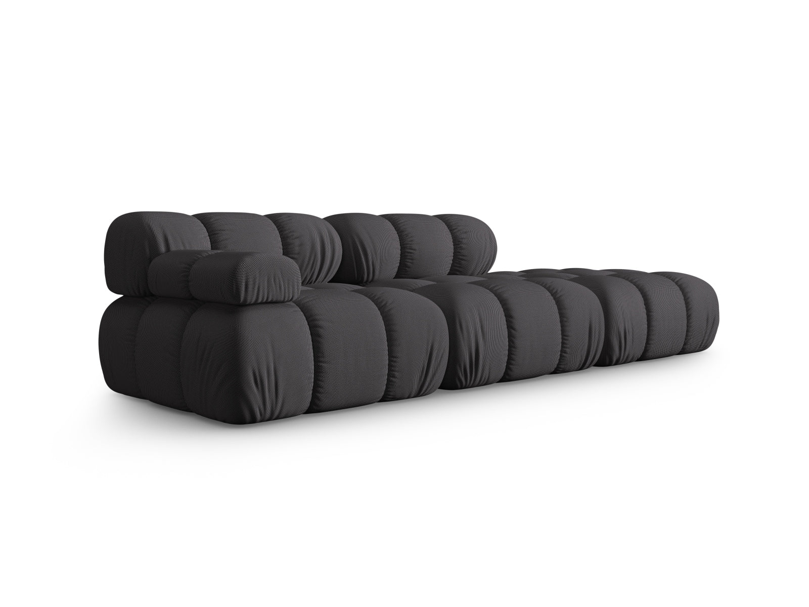 Bellis Modulares Sofa rechts 4 Sitzer 94cm in Espresso präsentiert im Onlineshop von KAQTU Design AG. L-Sofa rechts ist von Micadoni