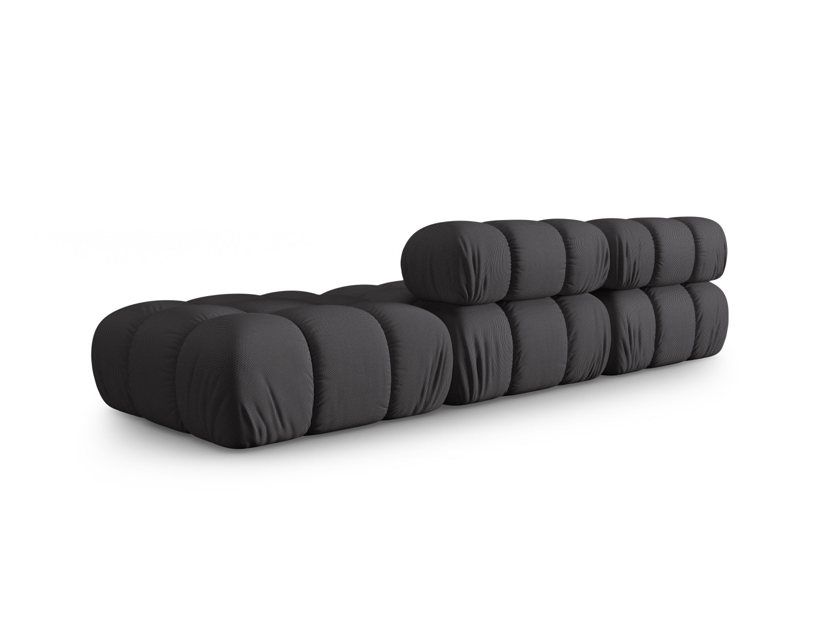 Bellis Modulares Sofa rechts 4 Sitzer 94cm in Espresso präsentiert im Onlineshop von KAQTU Design AG. L-Sofa rechts ist von Micadoni