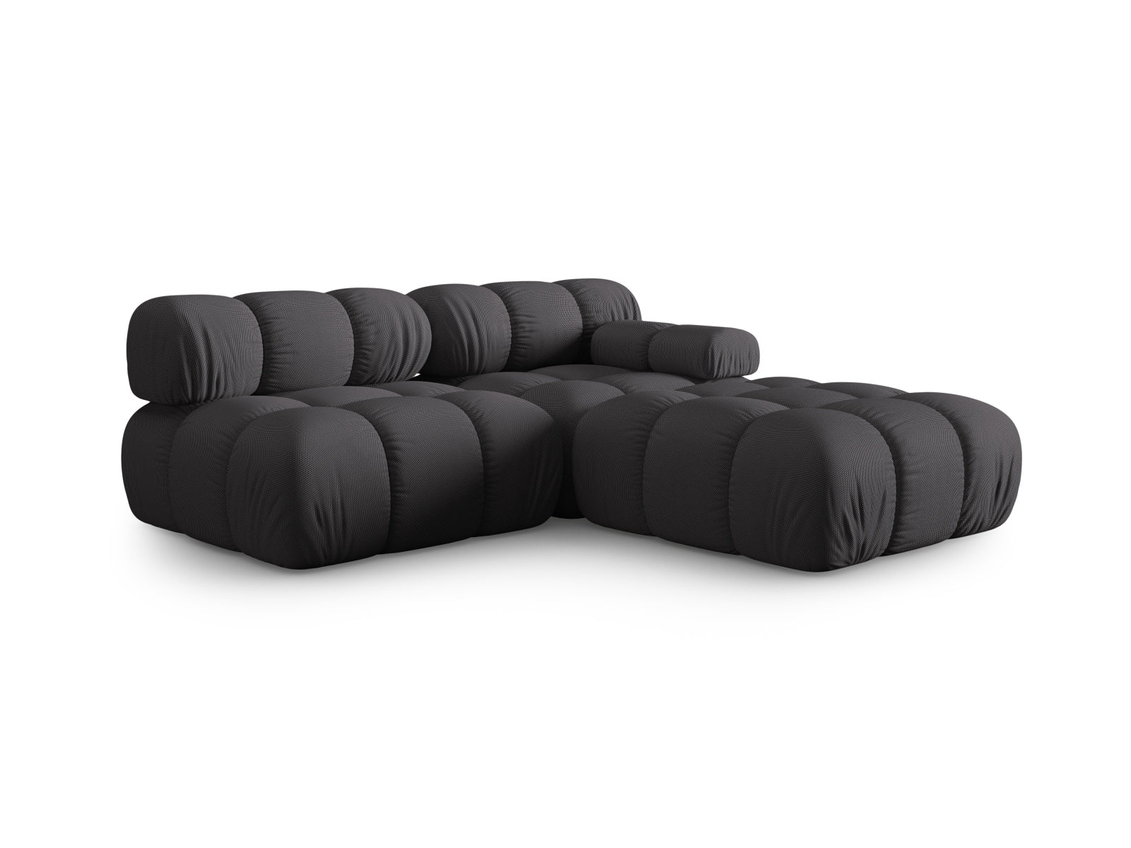 Bellis Modulares Sofa rechts 4 Sitzer 94cm in Espresso präsentiert im Onlineshop von KAQTU Design AG. L-Sofa rechts ist von Micadoni