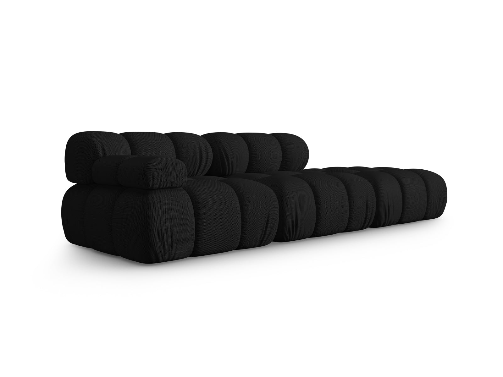 Bellis Modulares Sofa rechts 4 Sitzer 94cm in Black präsentiert im Onlineshop von KAQTU Design AG. L-Sofa rechts ist von Micadoni