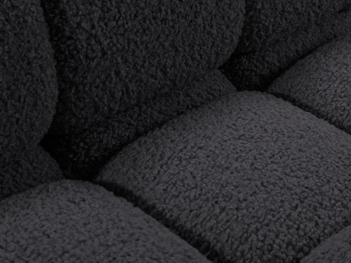 Bellis Boucle modulares Sofa rechts 4 Sitzer 94cm in Graphite-Rolf präsentiert im Onlineshop von KAQTU Design AG. L-Sofa rechts ist von Micadoni