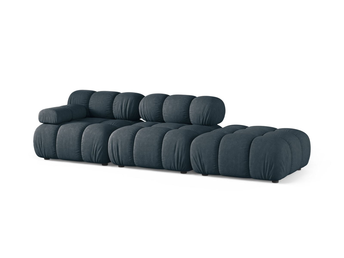 4-Sitzer Modular Sofa rechts Bellis in Deep Petrol-Liberty präsentiert im Onlineshop von KAQTU Design AG. 4er Sofa ist von Micadoni