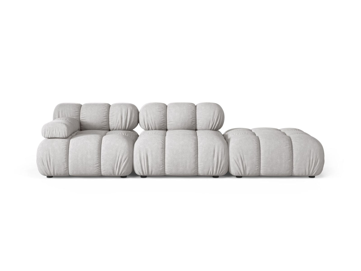 4-Sitzer Modular Sofa rechts Bellis in Light Grey-Liberty präsentiert im Onlineshop von KAQTU Design AG. 4er Sofa ist von Micadoni