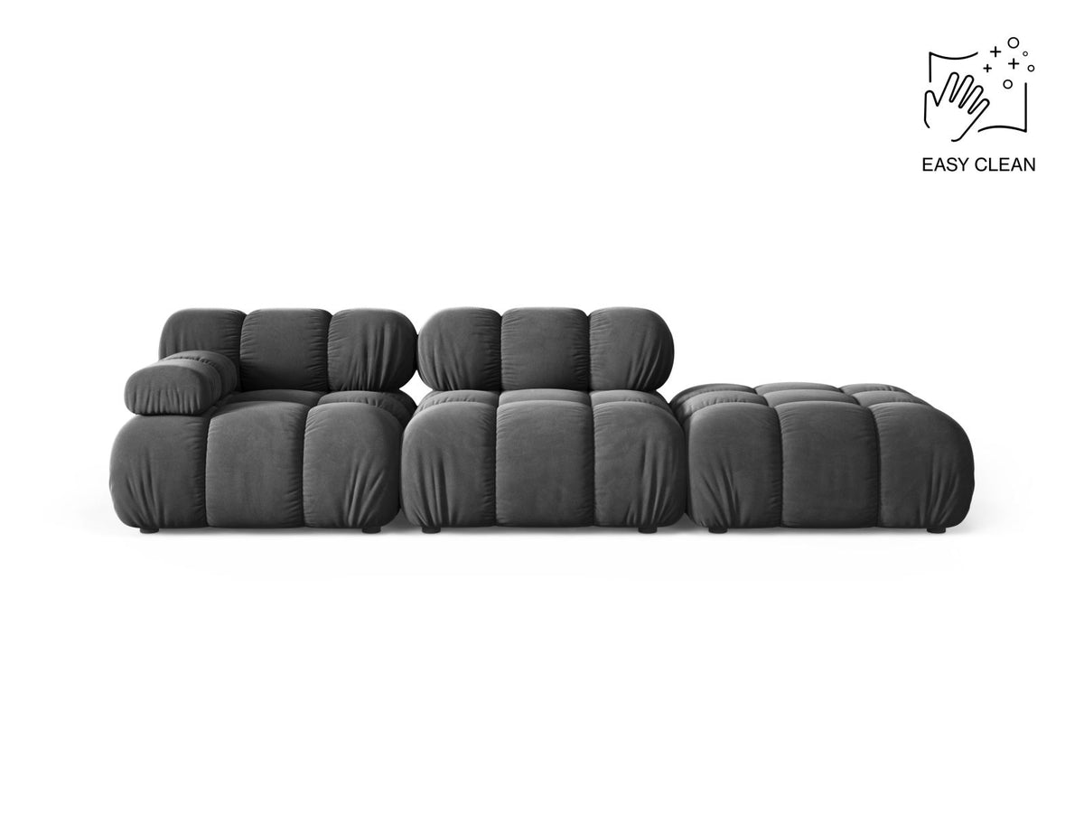 4-Sitzer Modular Sofa rechts Bellis in Grey-Venus präsentiert im Onlineshop von KAQTU Design AG. 4er Sofa ist von Micadoni