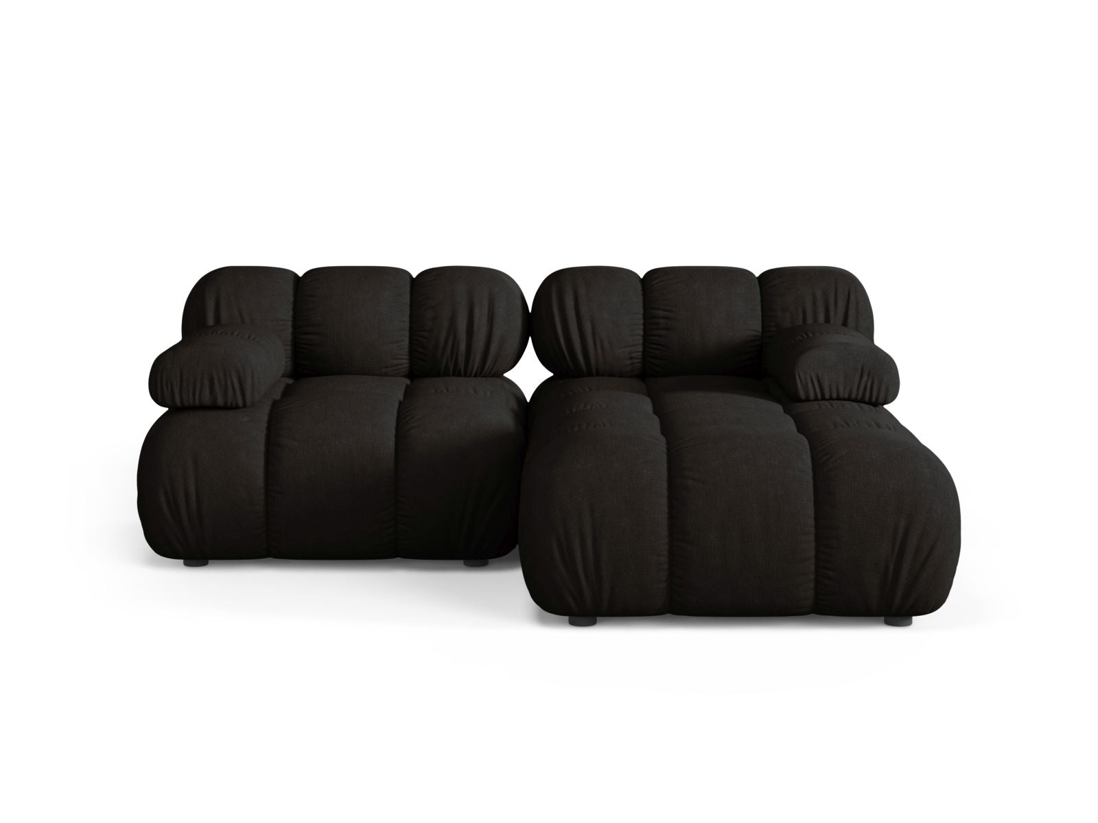 3-Sitzer Ecksofa rechts Bellis in Black-Liberty präsentiert im Onlineshop von KAQTU Design AG. Ecksofa rechts ist von Micadoni