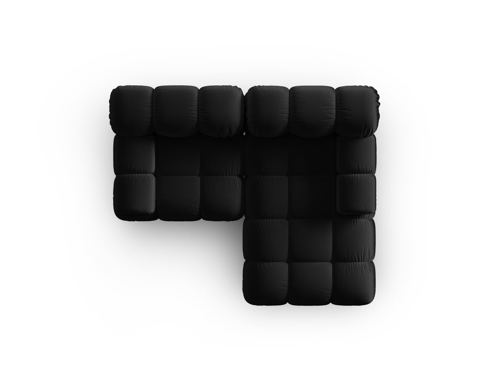 Entdecken Sie das Bellis Velour Ecksofa rechts 3-Sitzer von Micadoni – stilvoll, modular und komfortabel für entspannte Stunden in Ihrem Wohnzimmer!