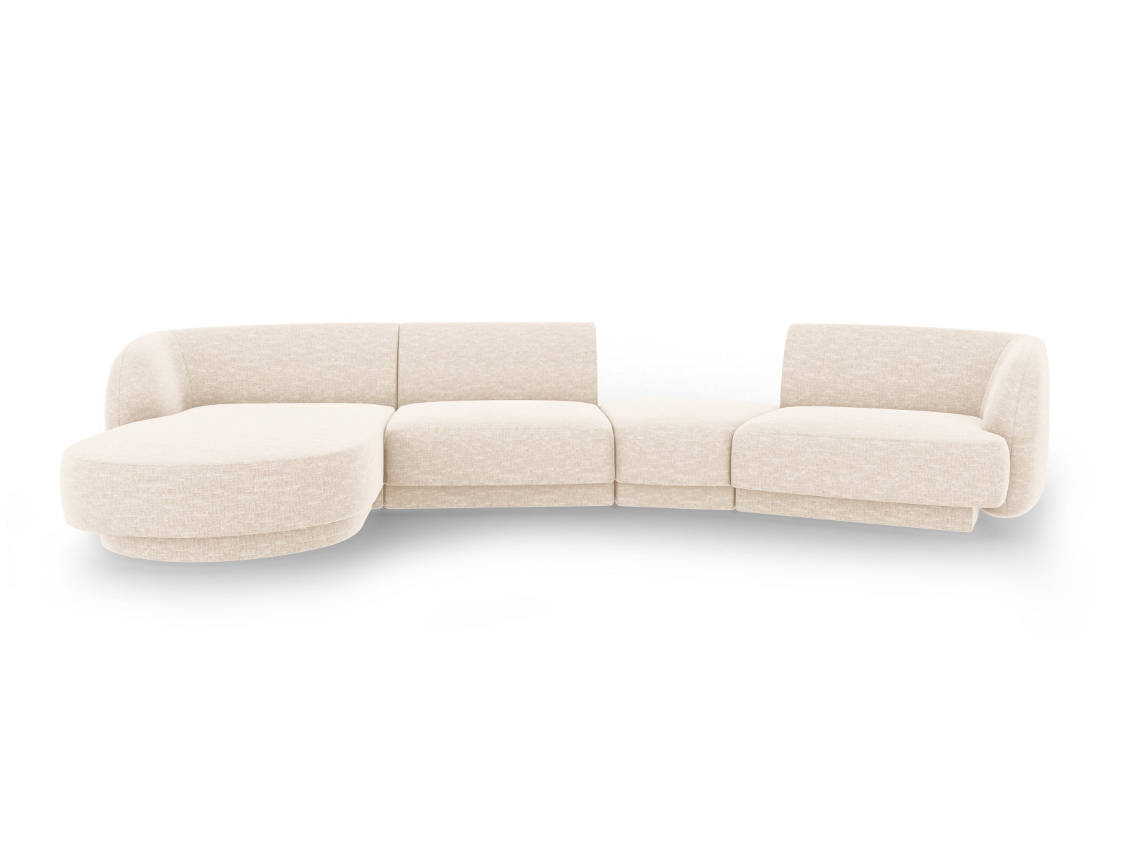 Miley Modulares Sofa links 4 Sitzer