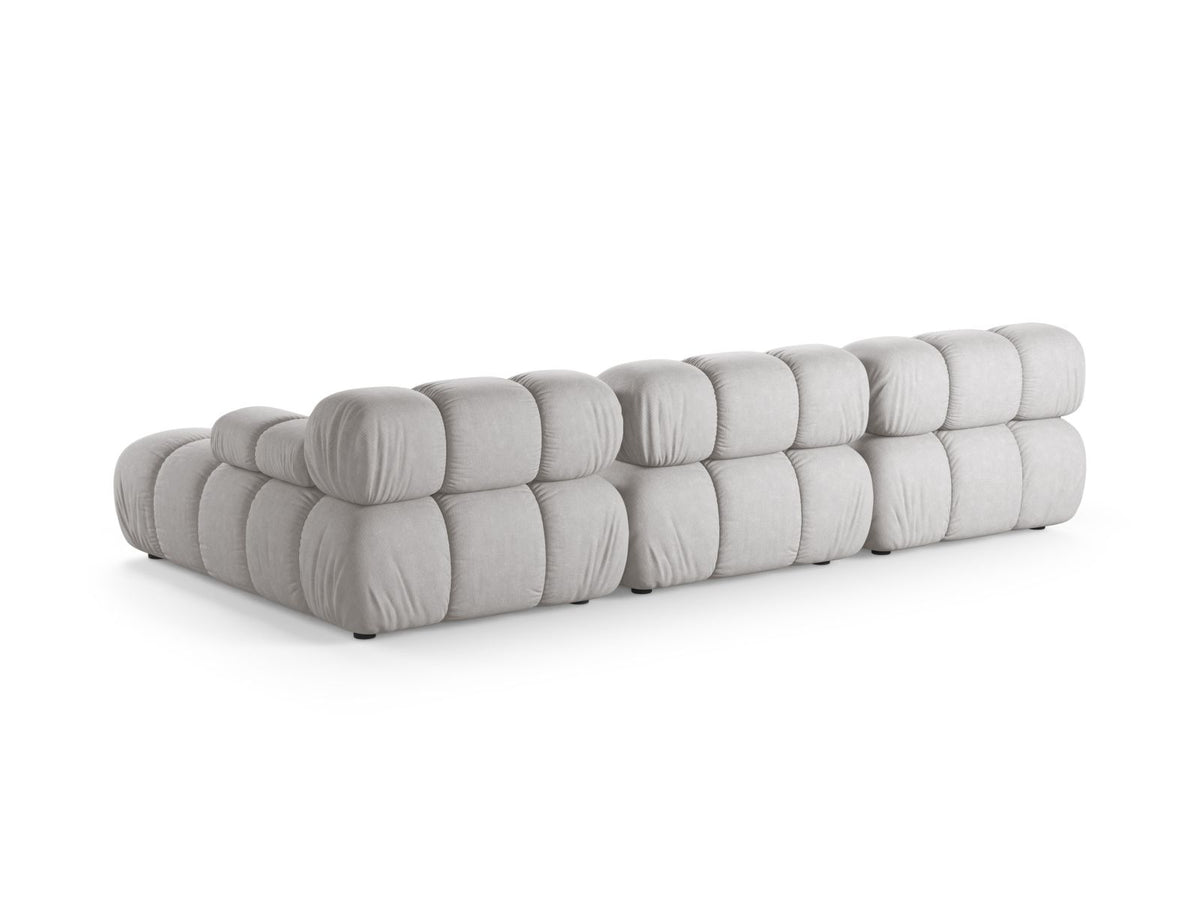 4-Sitzer Ecksofa rechts Bellis in Light Grey-Liberty präsentiert im Onlineshop von KAQTU Design AG. Ecksofa rechts ist von Micadoni