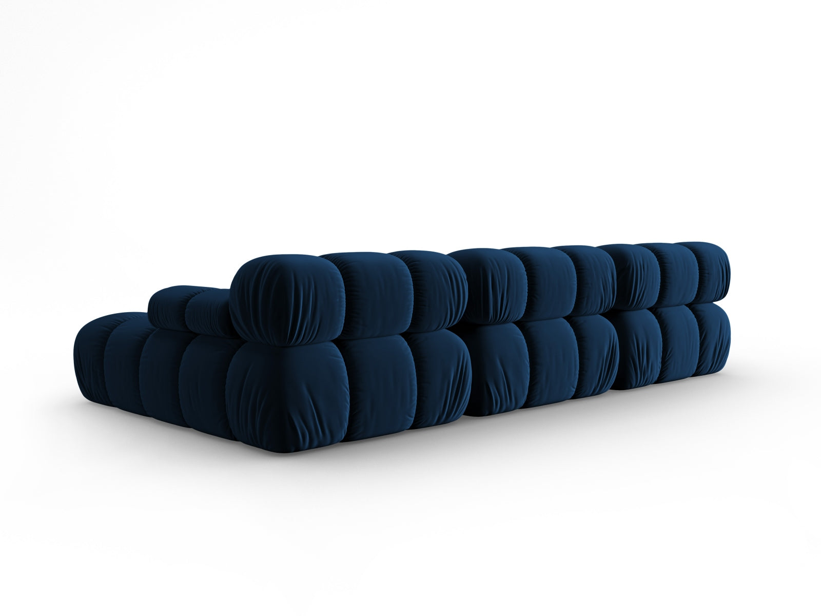 Erleben Sie das Bellis Velour Ecksofa rechts 4 Sitzer von Micadoni – ein elegantes, modulares Sofa für höchsten Komfort und stilvolle Akzente in Ihrem Wohnzimmer!