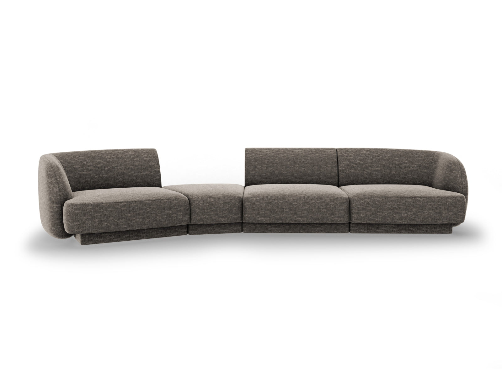 Miley Modulares Sofa links 4 Sitzer