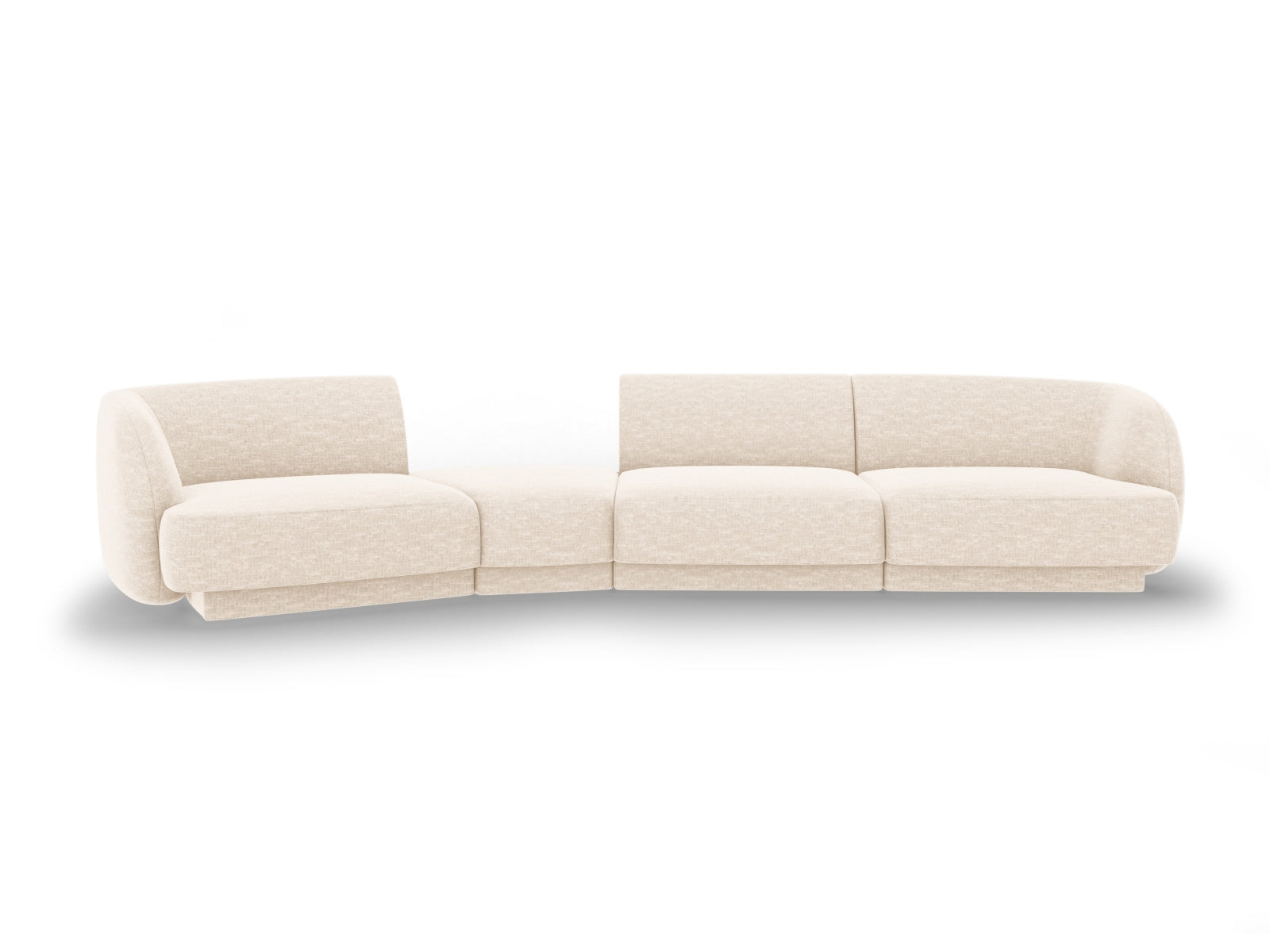 Miley Modulares Sofa links 4 Sitzer