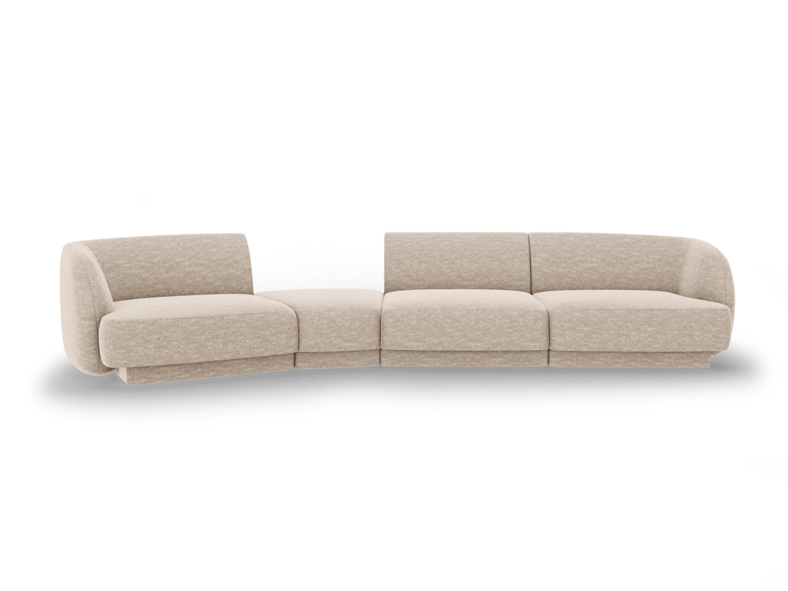 Miley Modulares Sofa links 4 Sitzer