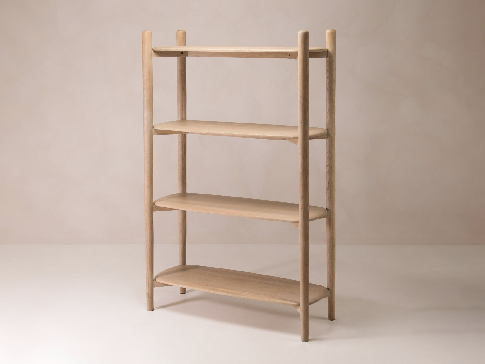 Bücherregal Aires, 110x40x170 in  präsentiert im Onlineshop von KAQTU Design AG. Bücherregal ist von Micadoni