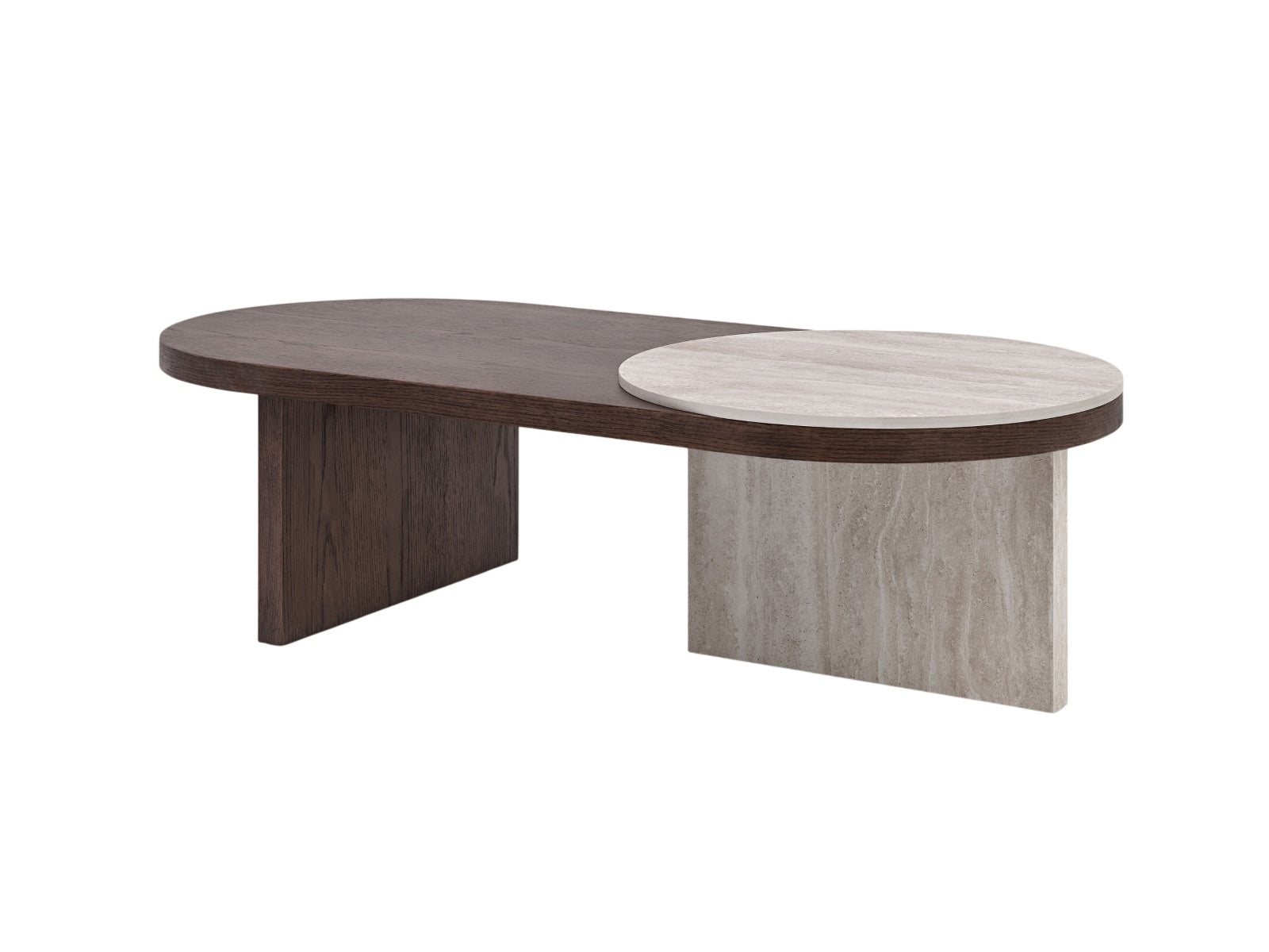 Kaffeetisch Eularia 120x55 in  präsentiert im Onlineshop von KAQTU Design AG. Couchtisch ist von Micadoni