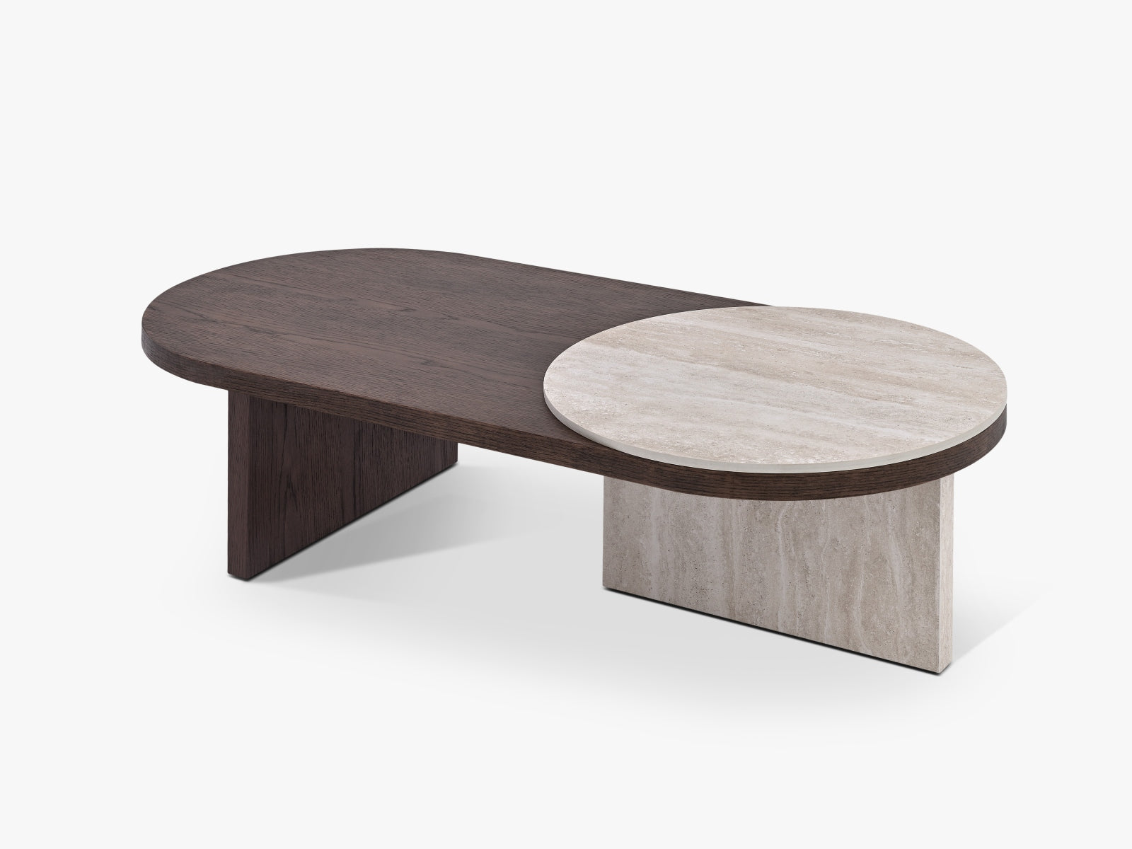 Kaffeetisch Eularia 120x55 in  präsentiert im Onlineshop von KAQTU Design AG. Couchtisch ist von Micadoni