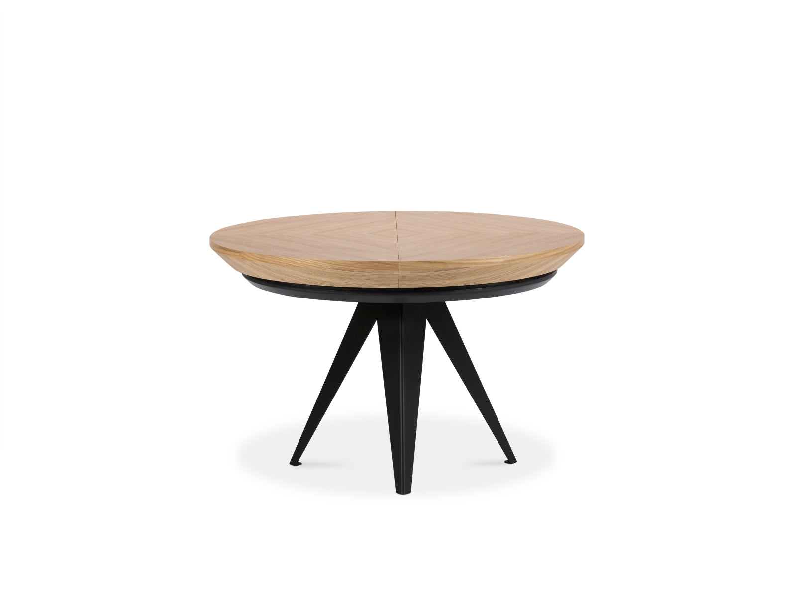 Toni ausziehbarer Tisch 8 Sitzer in Eiche natur Furnier präsentiert im Onlineshop von KAQTU Design AG. Esstisch ist von Micadoni
