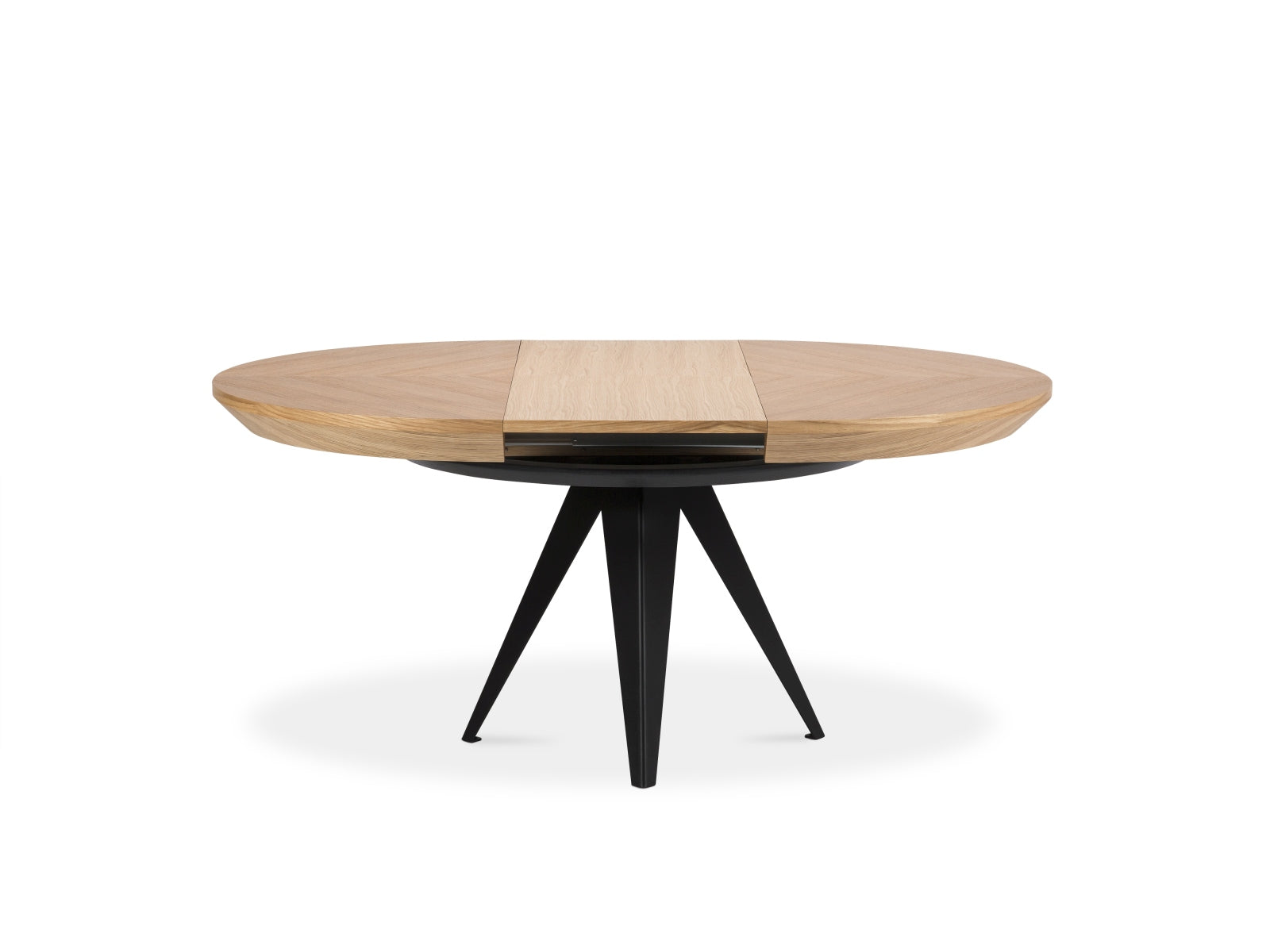 Toni ausziehbarer Tisch 8 Sitzer in Eiche natur Furnier präsentiert im Onlineshop von KAQTU Design AG. Esstisch ist von Micadoni
