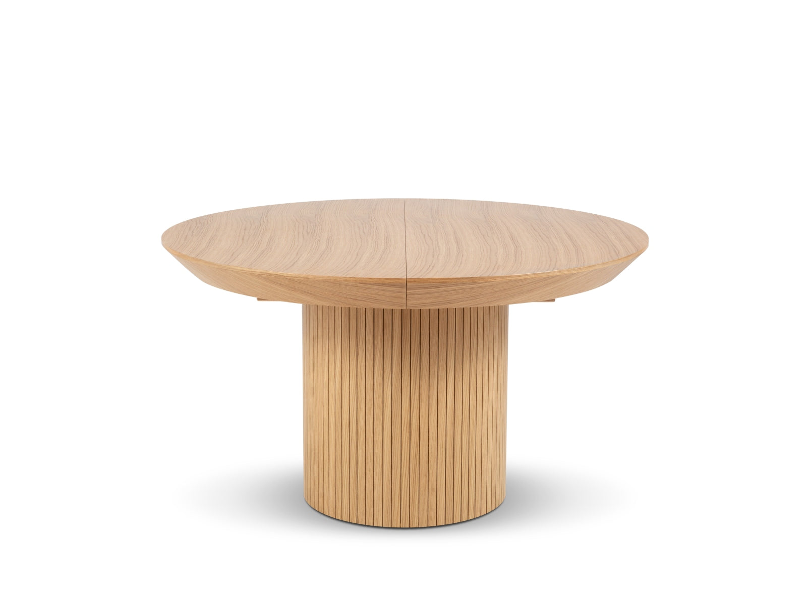 Nicole ausziehbarer Tisch 6 Sitzer in Eiche natur-Wood präsentiert im Onlineshop von KAQTU Design AG. Esstisch ist von Micadoni