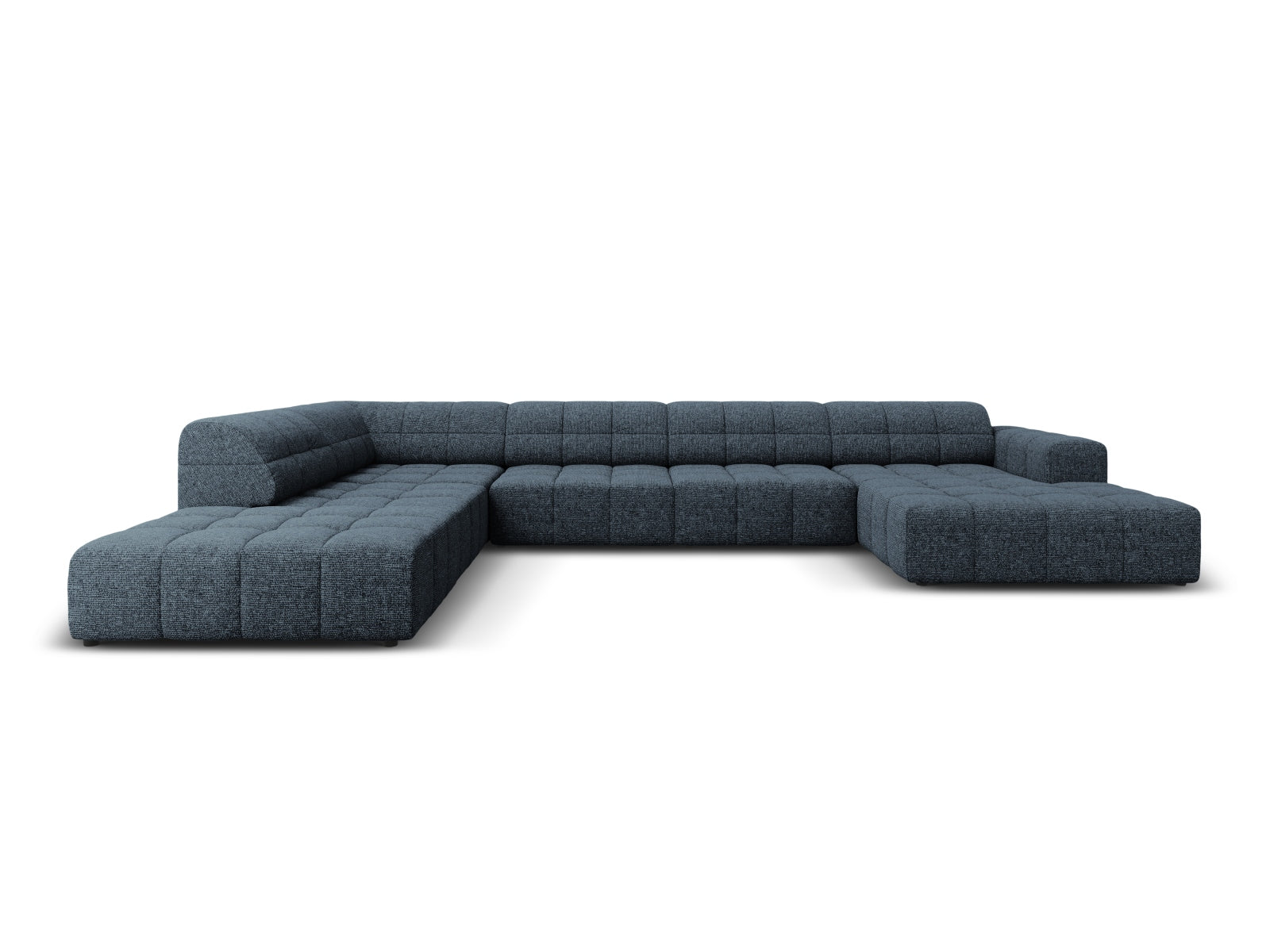 Jennifer Panoramic Ecksofa links 7 Sitzer in Royal Blue präsentiert im Onlineshop von KAQTU Design AG. Ecksofa links ist von Micadoni