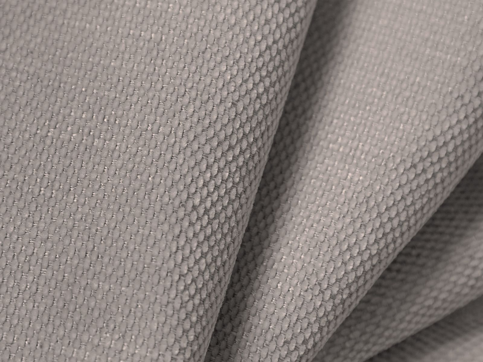 Elegantes 6-Sitzer Ecksofa Molino in sanftem Grau, ideal für gemütliche Wohnräume, bietet vielseitige Sitzmöglichkeiten und modernes Flair.