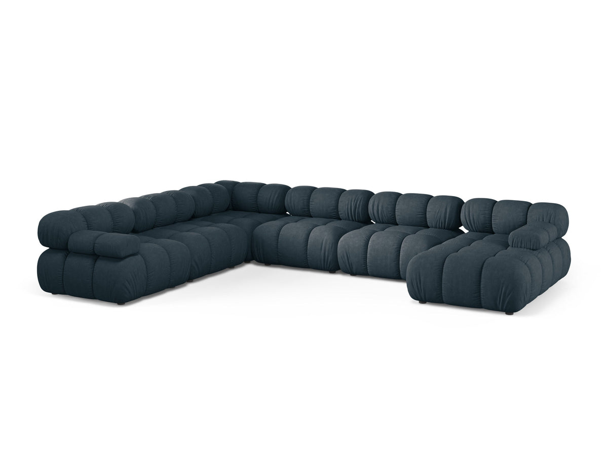 8-Sitzer Modular Ecksofa Panoramic links Bellis in Deep Petrol-Liberty präsentiert im Onlineshop von KAQTU Design AG. Ecksofa links ist von Micadoni