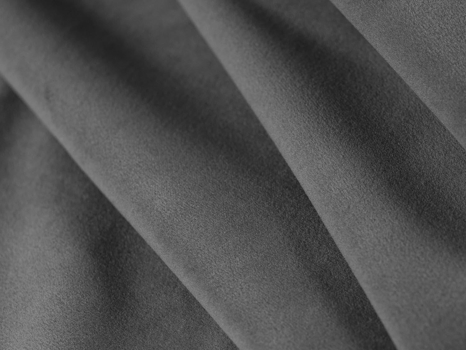 Mamaia Velour Panoramic Ecksofa links 7 Sitzer in Light Grey/Gold präsentiert im Onlineshop von KAQTU Design AG. Ecksofa links ist von Micadoni