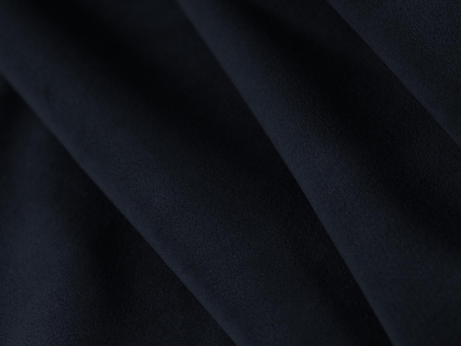 Mamaia Velour Panoramic Ecksofa links 7 Sitzer in Dark Blue/Schwarz präsentiert im Onlineshop von KAQTU Design AG. Ecksofa links ist von Micadoni