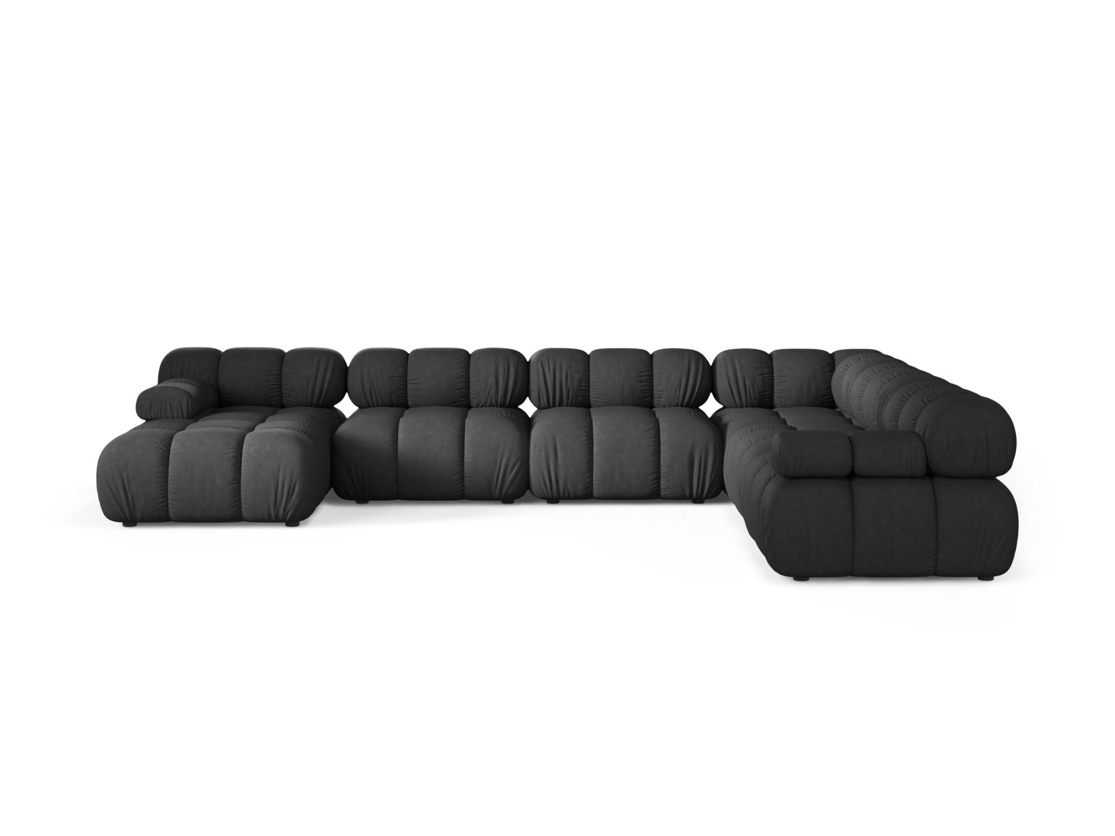 8-Sitzer Bellis Modular Ecksofa Panoramic rechts in Beige-Liberty präsentiert im Onlineshop von KAQTU Design AG. Ecksofa rechts ist von Micadoni