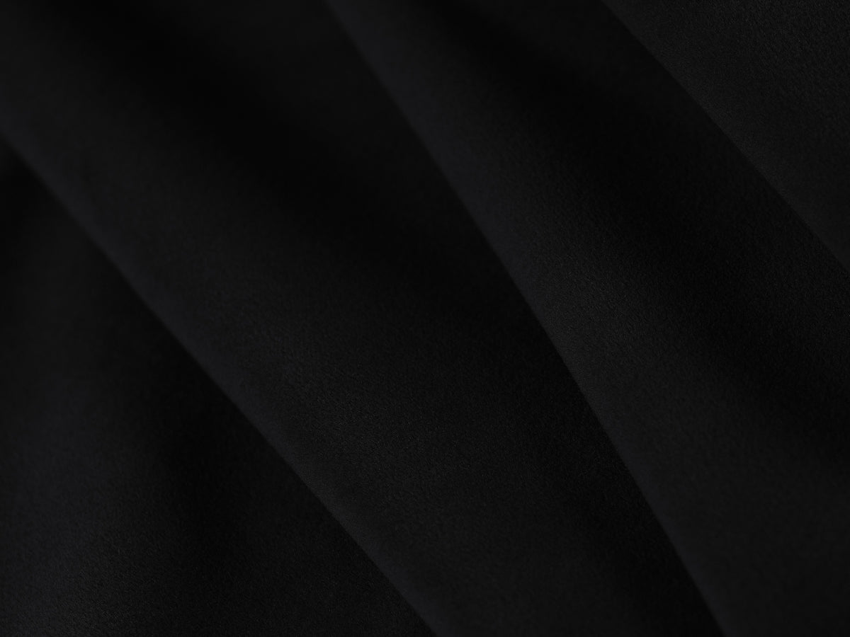 Mamaia Velour Panoramic Ecksofa rechts 7 Sitzer in Black/Schwarz-Bluvel präsentiert im Onlineshop von KAQTU Design AG. Ecksofa rechts ist von Micadoni