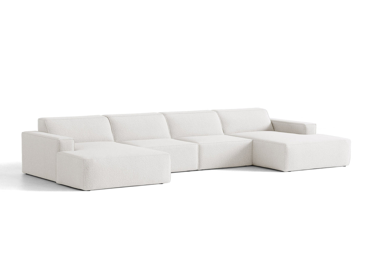 Jodie Modulares Panoramasofa von Micadoni – Ansicht 54