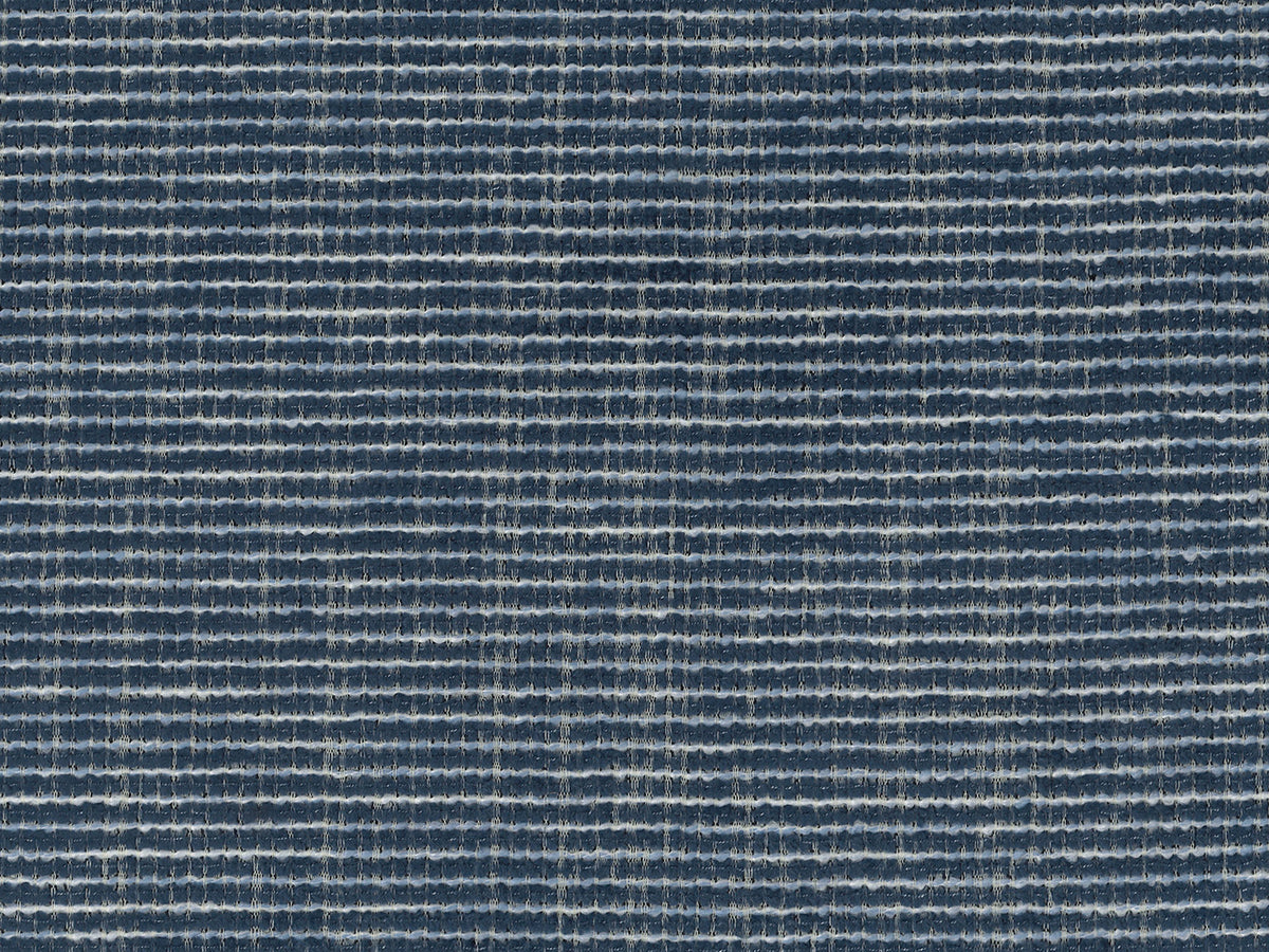 Blair Panoramasofa von Micadoni, 5er Sofa mit Massivholzrahmen, Chenille-Bezug Eden Beige und schwarzen Kunststoffbeinen, Ansicht von vorne.