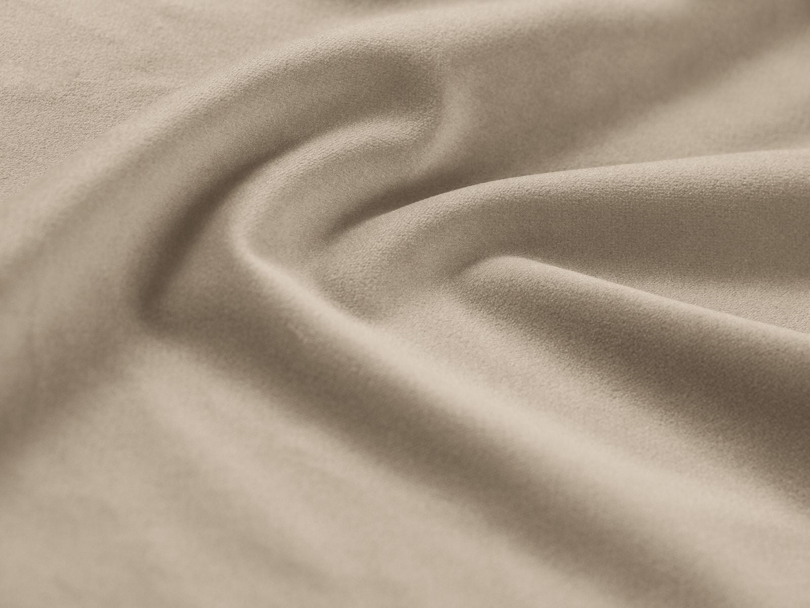 Geräumiges 6-Sitzer Panoramic Sofa Jennifer in edlem Dunkelbeige, perfekt für gesellige Runden und stilvolle Wohnräume.