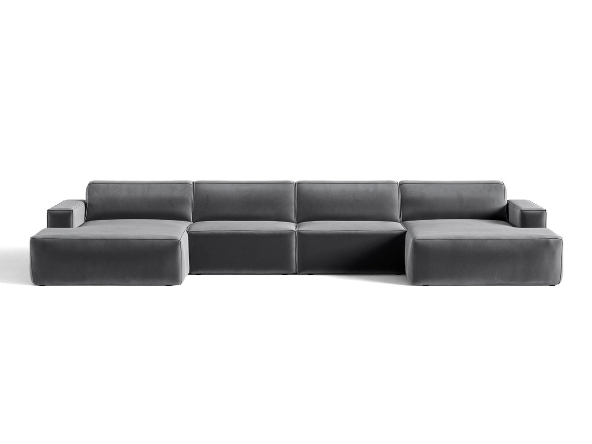 Jodie Modulares Panoramasofa von Micadoni – Ansicht 70