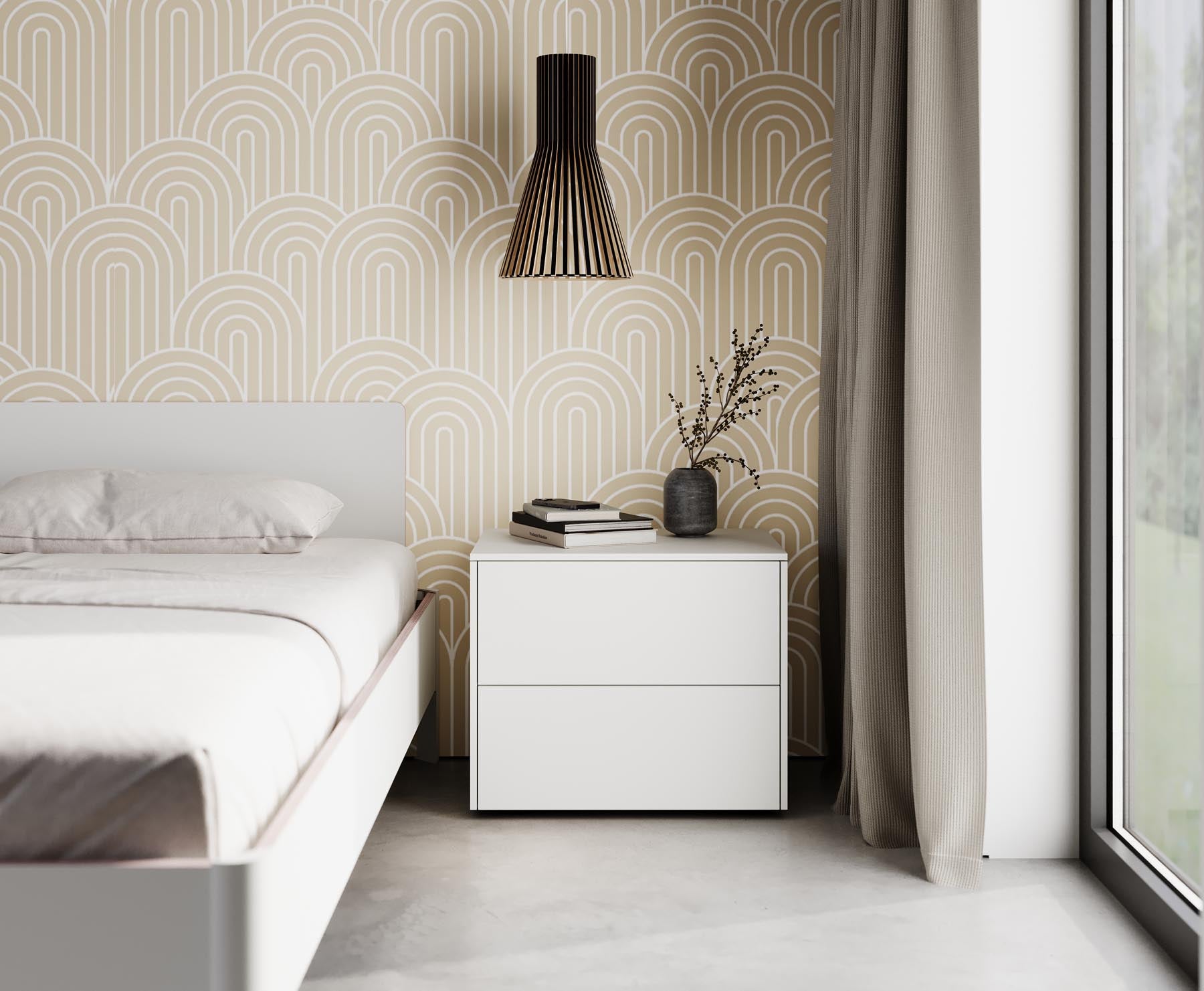 Aventa Sideboard V10 in Weiss präsentiert im Onlineshop von KAQTU Design AG. Sideboard ist von Müller Möbelwerkstätten