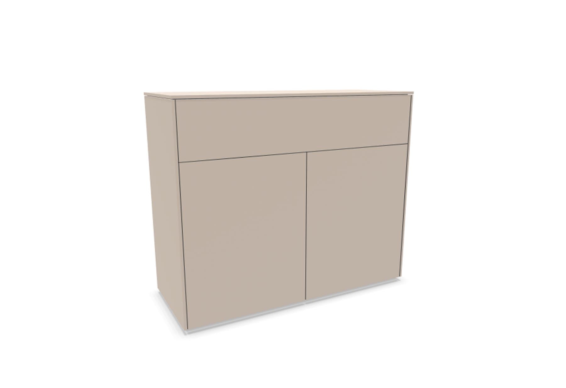 Aventa Sideboard V3 in Kaschmirgrau präsentiert im Onlineshop von KAQTU Design AG. Sideboard ist von Müller Möbelwerkstätten