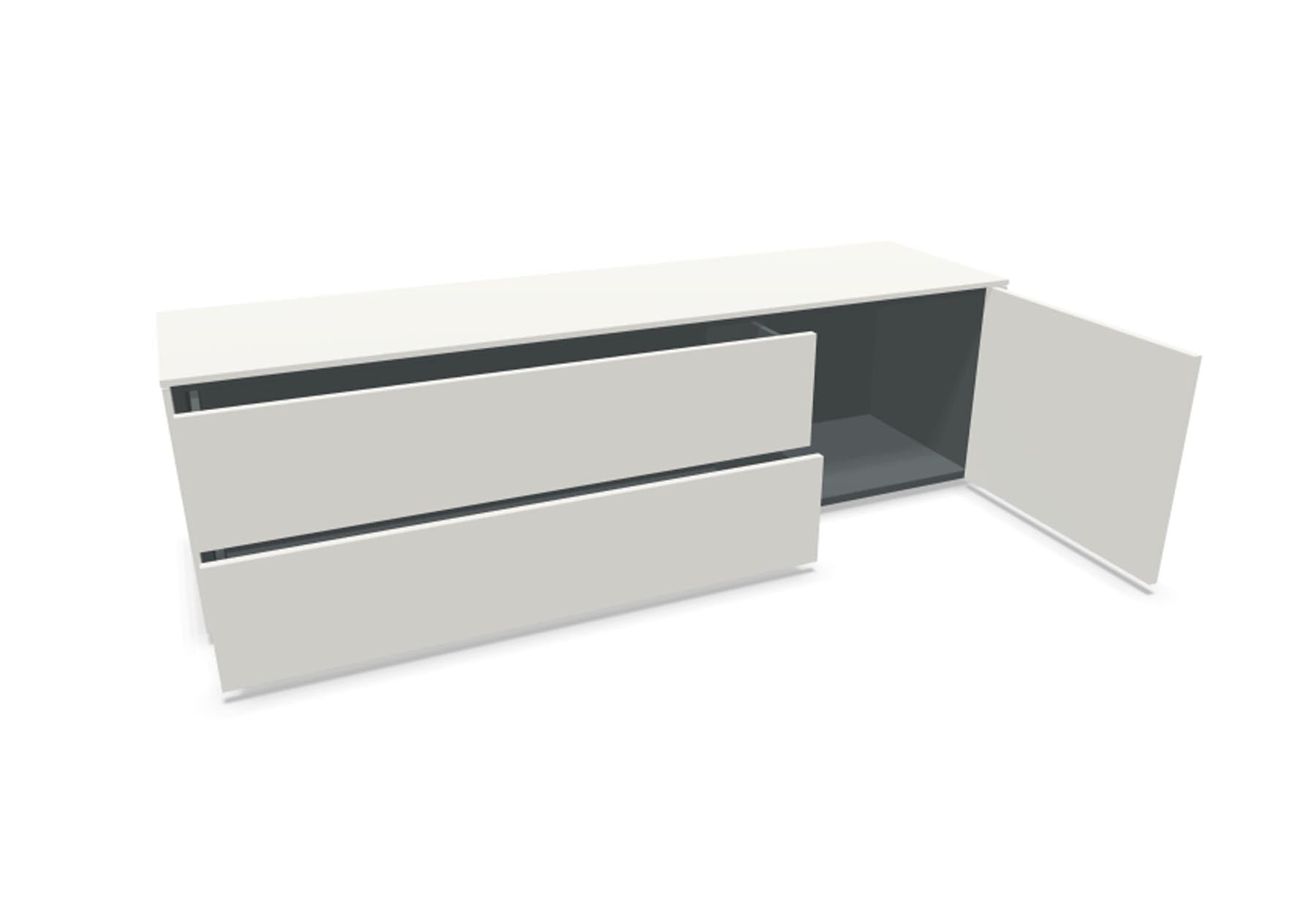 Aventa Sideboard V6 in Weiss präsentiert im Onlineshop von KAQTU Design AG. Sideboard ist von Müller Möbelwerkstätten