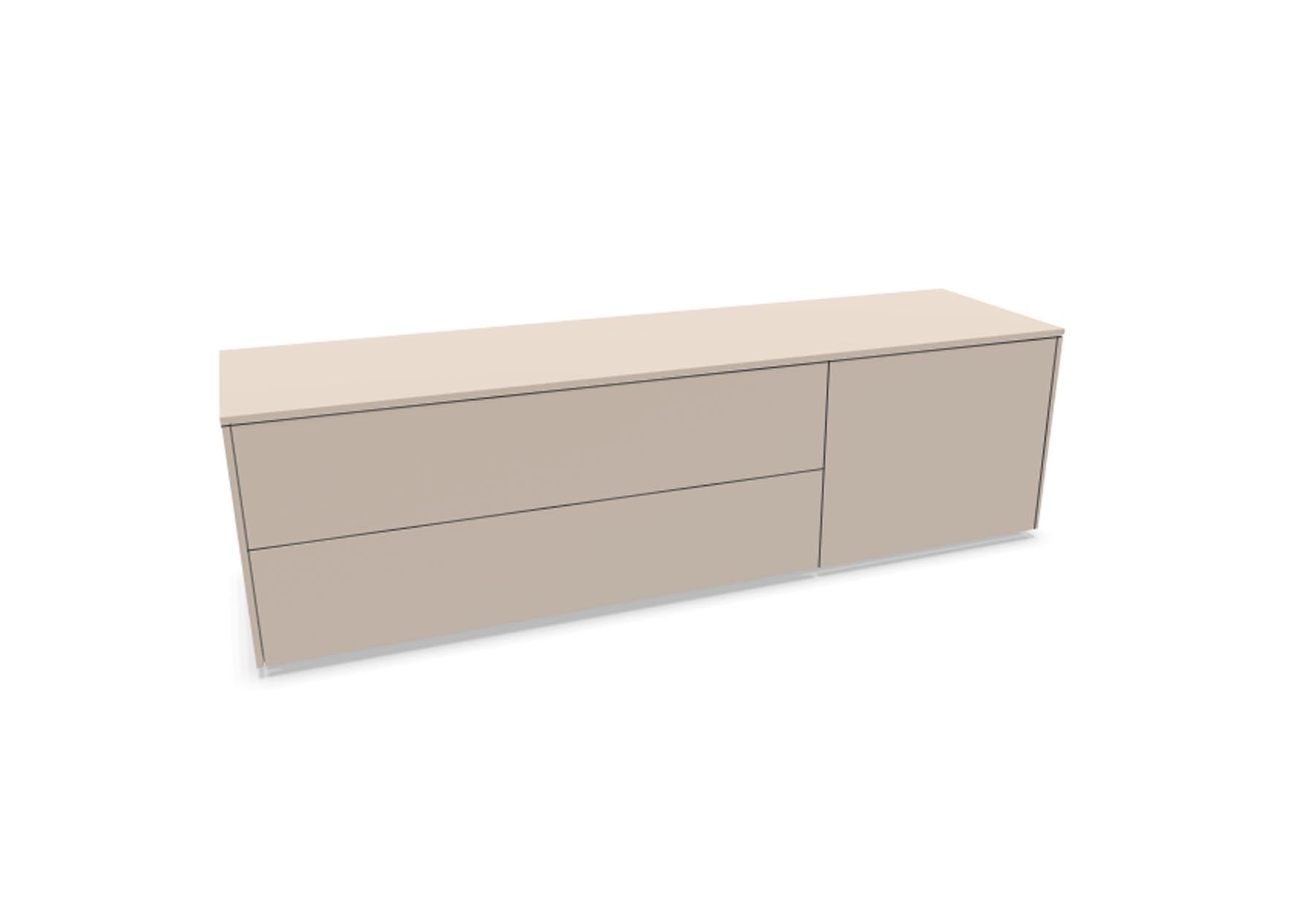 Aventa Sideboard V6 in Kaschmirgrau präsentiert im Onlineshop von KAQTU Design AG. Sideboard ist von Müller Möbelwerkstätten