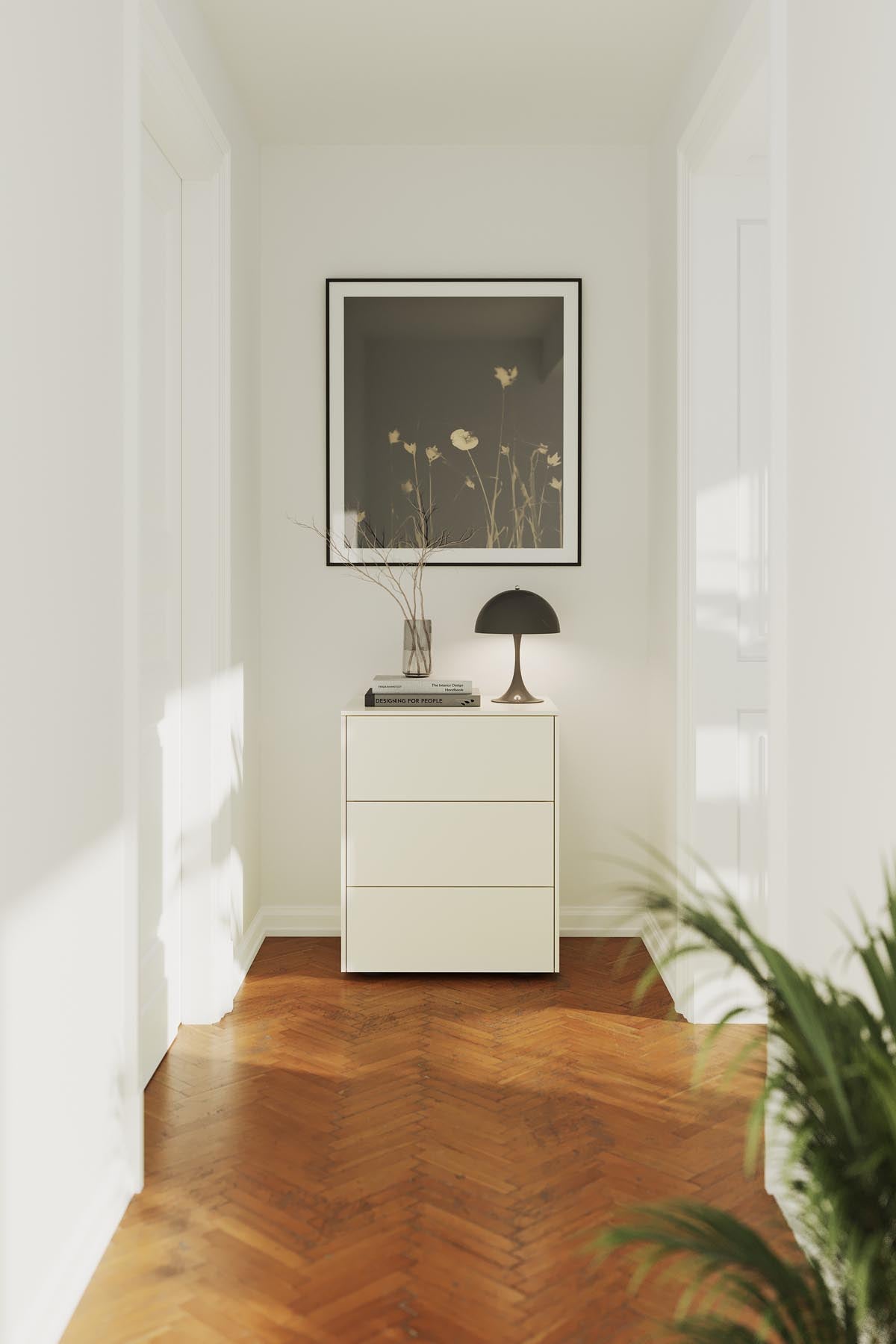Aventa Sideboard V8 in Weiss präsentiert im Onlineshop von KAQTU Design AG. Sideboard ist von Müller Möbelwerkstätten