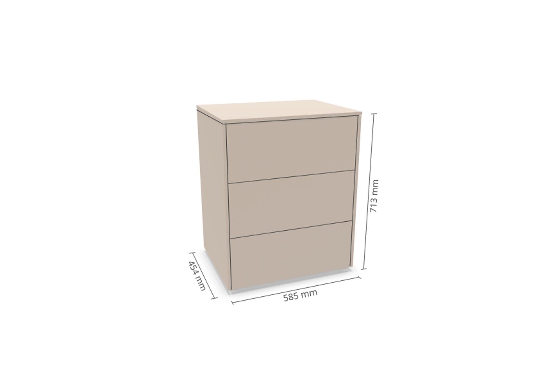 Aventa Sideboard V8 in Kaschmirgrau präsentiert im Onlineshop von KAQTU Design AG. Sideboard ist von Müller Möbelwerkstätten
