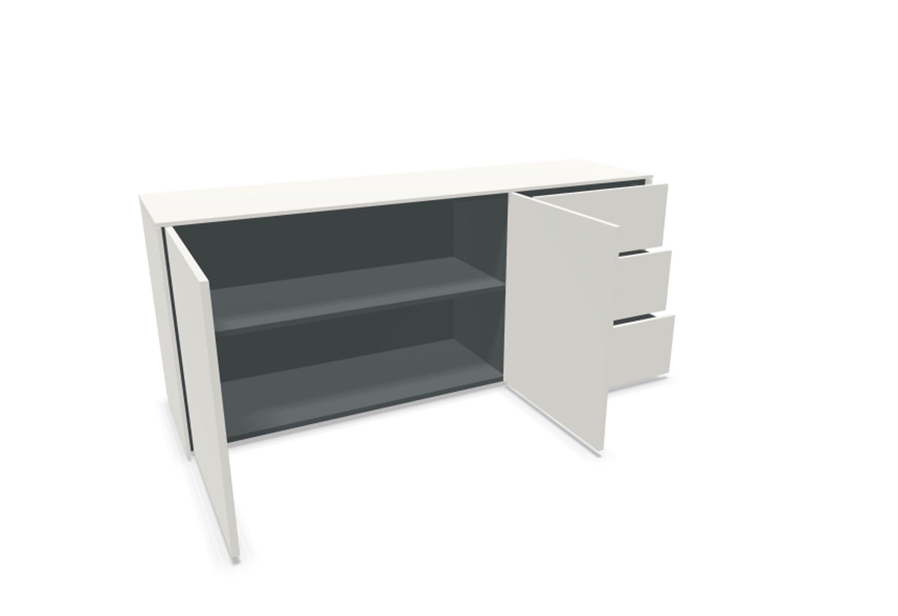 Aventa Sideboard V9 in Weiss präsentiert im Onlineshop von KAQTU Design AG. Sideboard ist von Müller Möbelwerkstätten