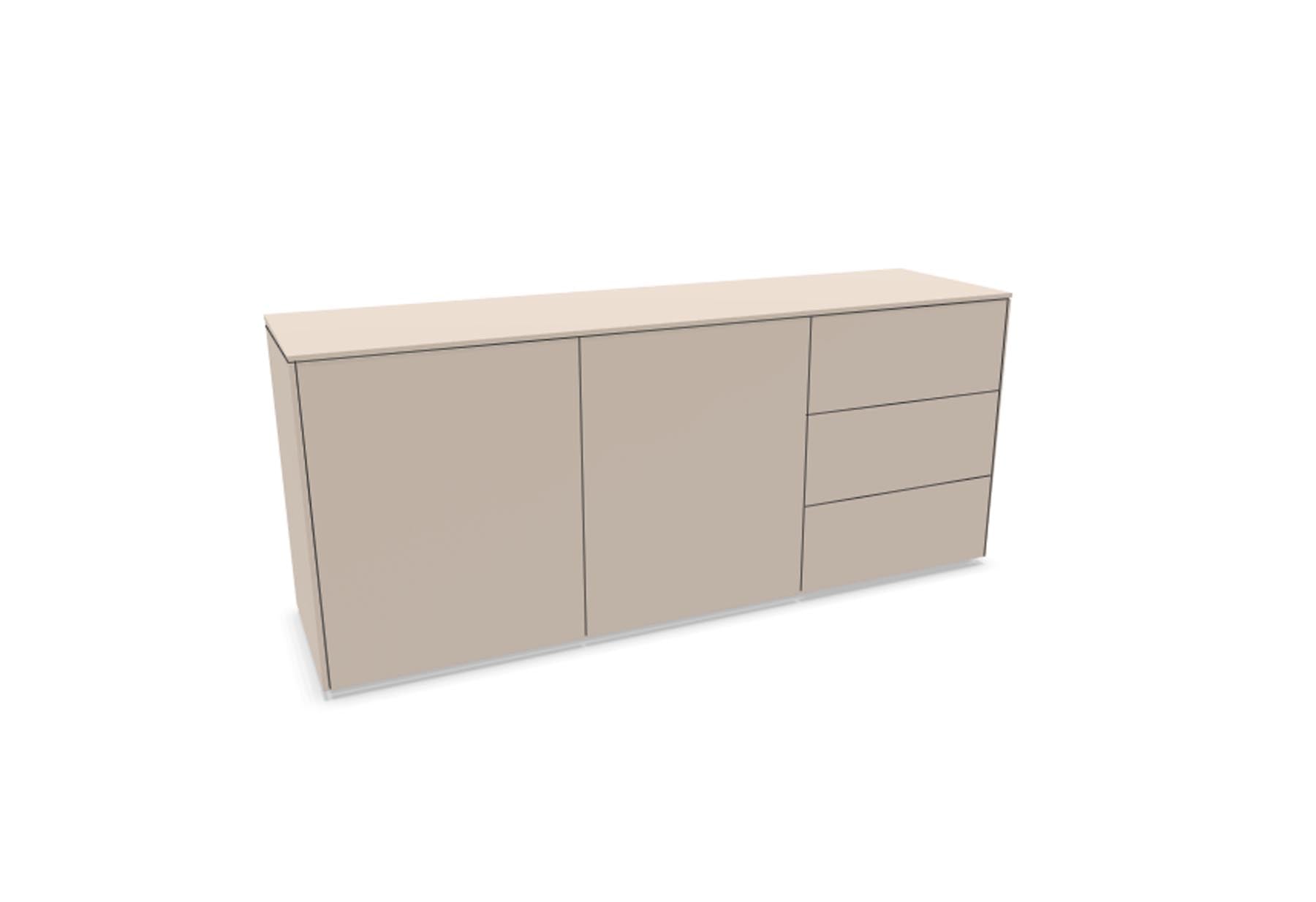 Aventa Sideboard V9 in Kaschmirgrau präsentiert im Onlineshop von KAQTU Design AG. Sideboard ist von Müller Möbelwerkstätten