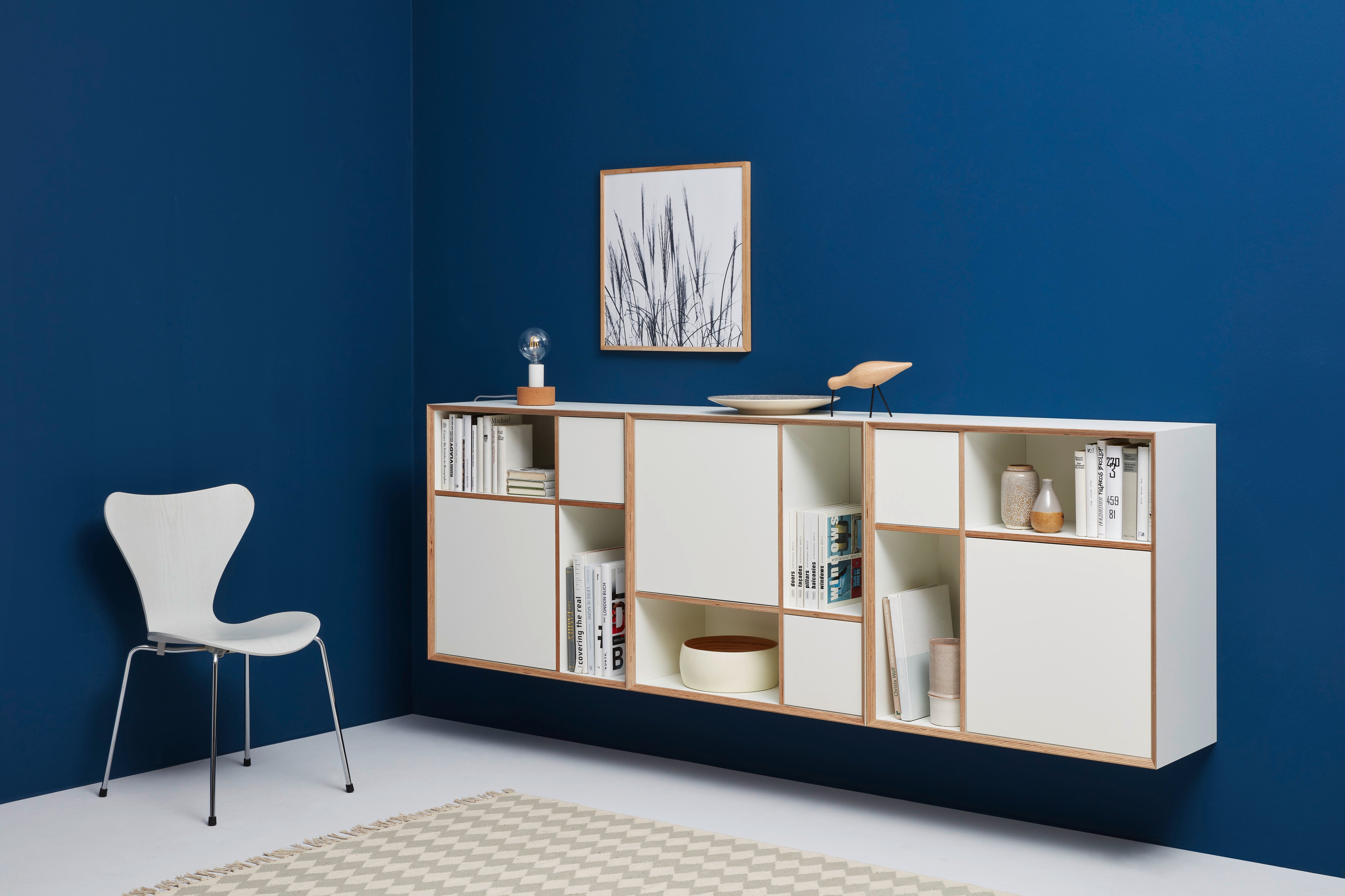 Vertiko Kombination 6 in Weiss präsentiert im Onlineshop von KAQTU Design AG. Kommode ist von Müller Möbelwerkstätten